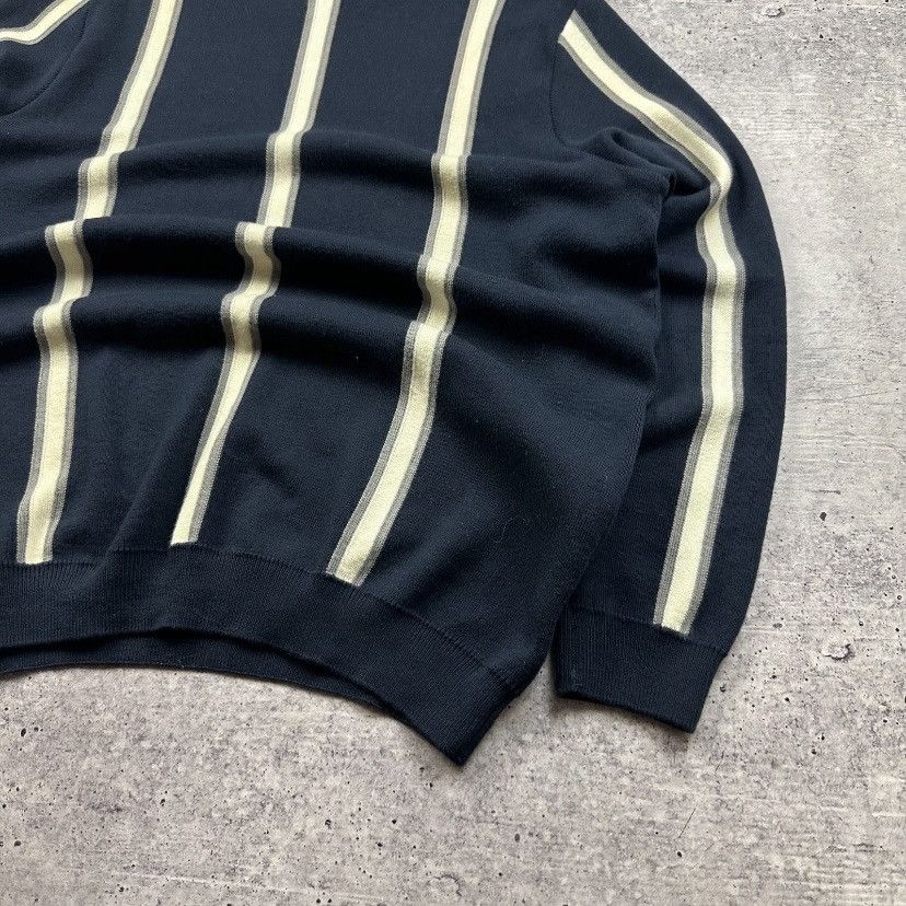 Lacoste Vintage Lacoste Striped Crewneck Sweater Made in France Size US XXL / EU 58 / 5 - 5 Thumbnail