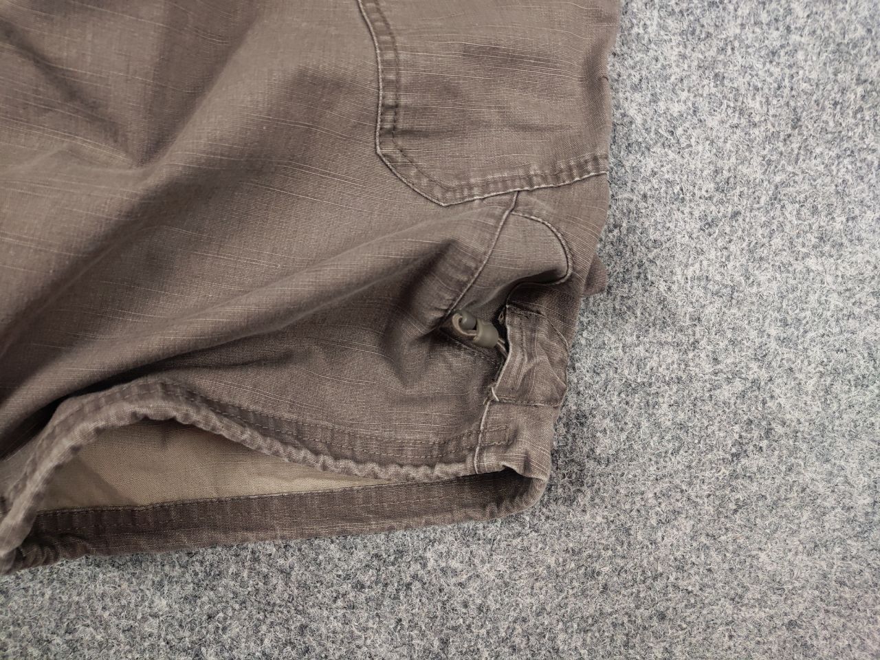 Nike Vintage Nike Cargo Canvas Baggy Beige Logo Shorts Y2K Style Size US 34 / EU 50 - 7 Thumbnail