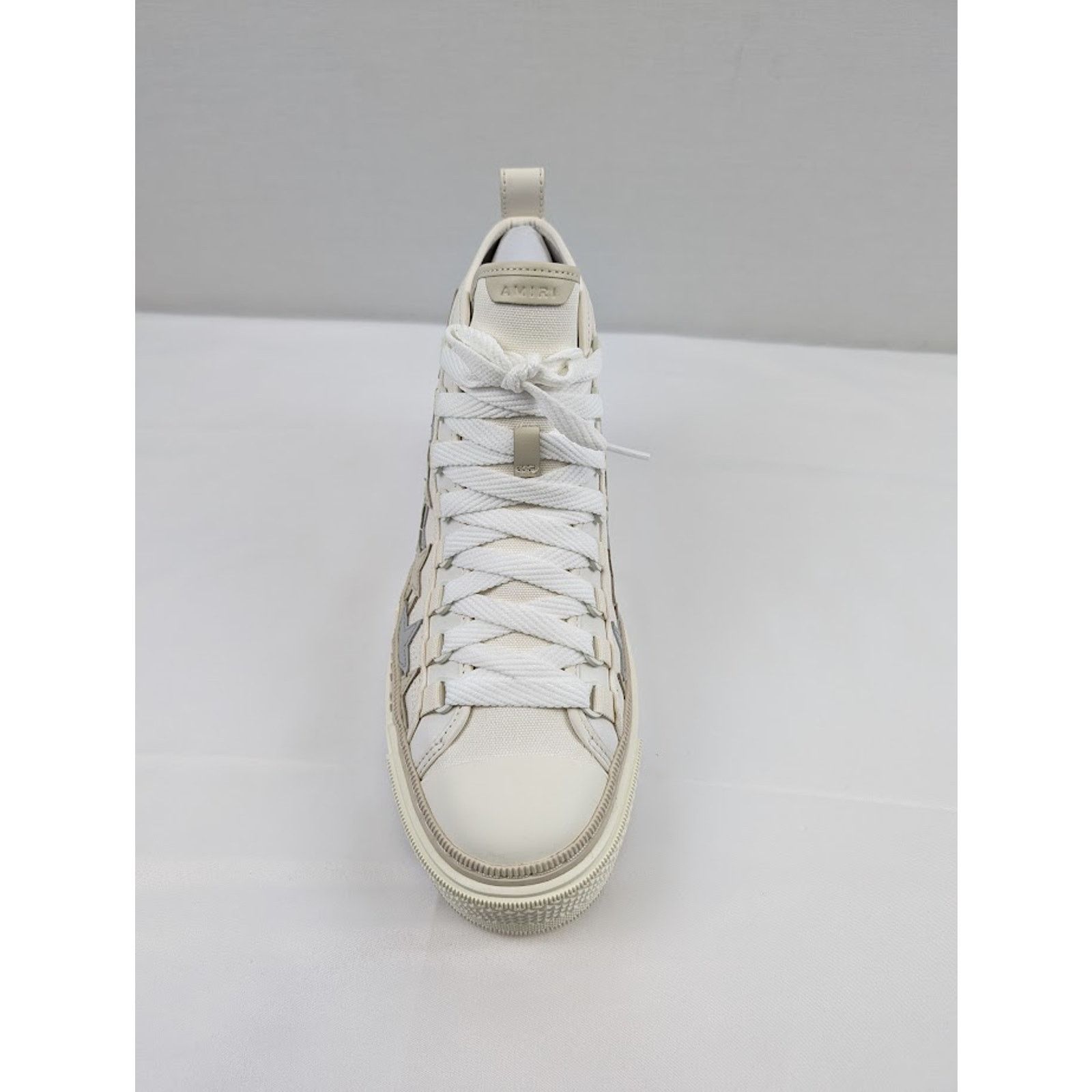 Amiri o1rshd1 Stars Court High-Top Sneakers in Grey / White 46 Size US 13 / EU 46 - 7 Thumbnail