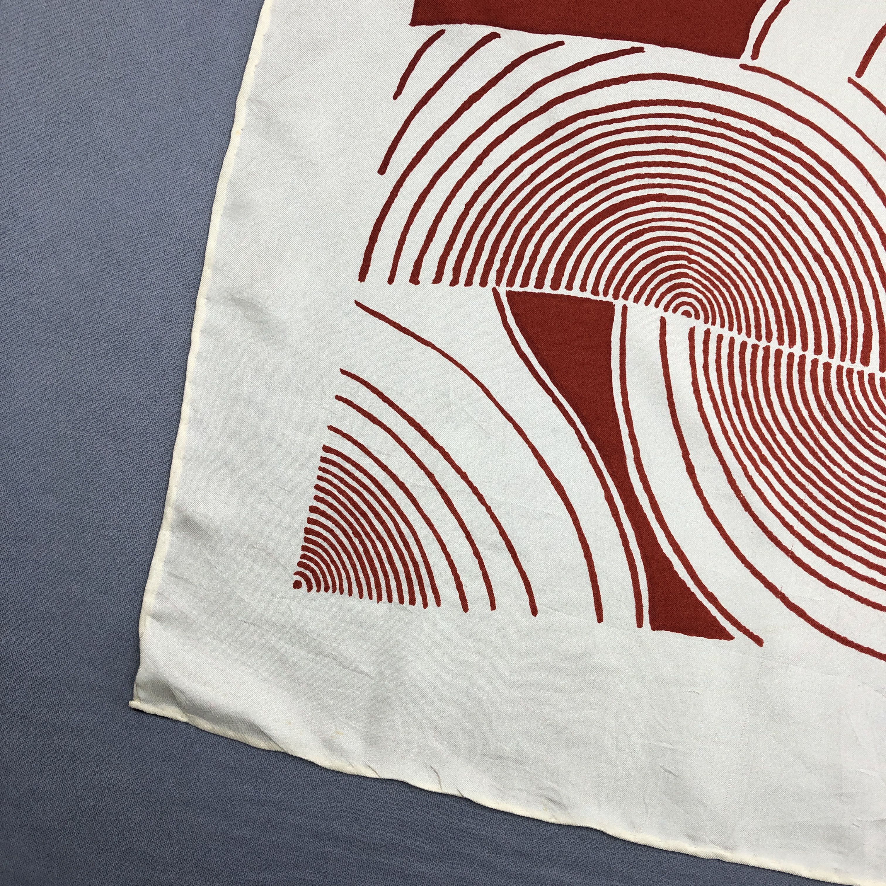 Japanese Brand × Vintage Vintage Aurora SILK Scarf Twill Stole Wraps Scarves Size ONE SIZE - 8 Thumbnail