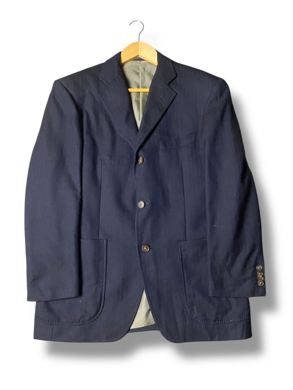 Loro Piana Loro Piana Zelander Single Breasted Blazer (166) Size US XS / EU 42 / 0 - 2 Thumbnail