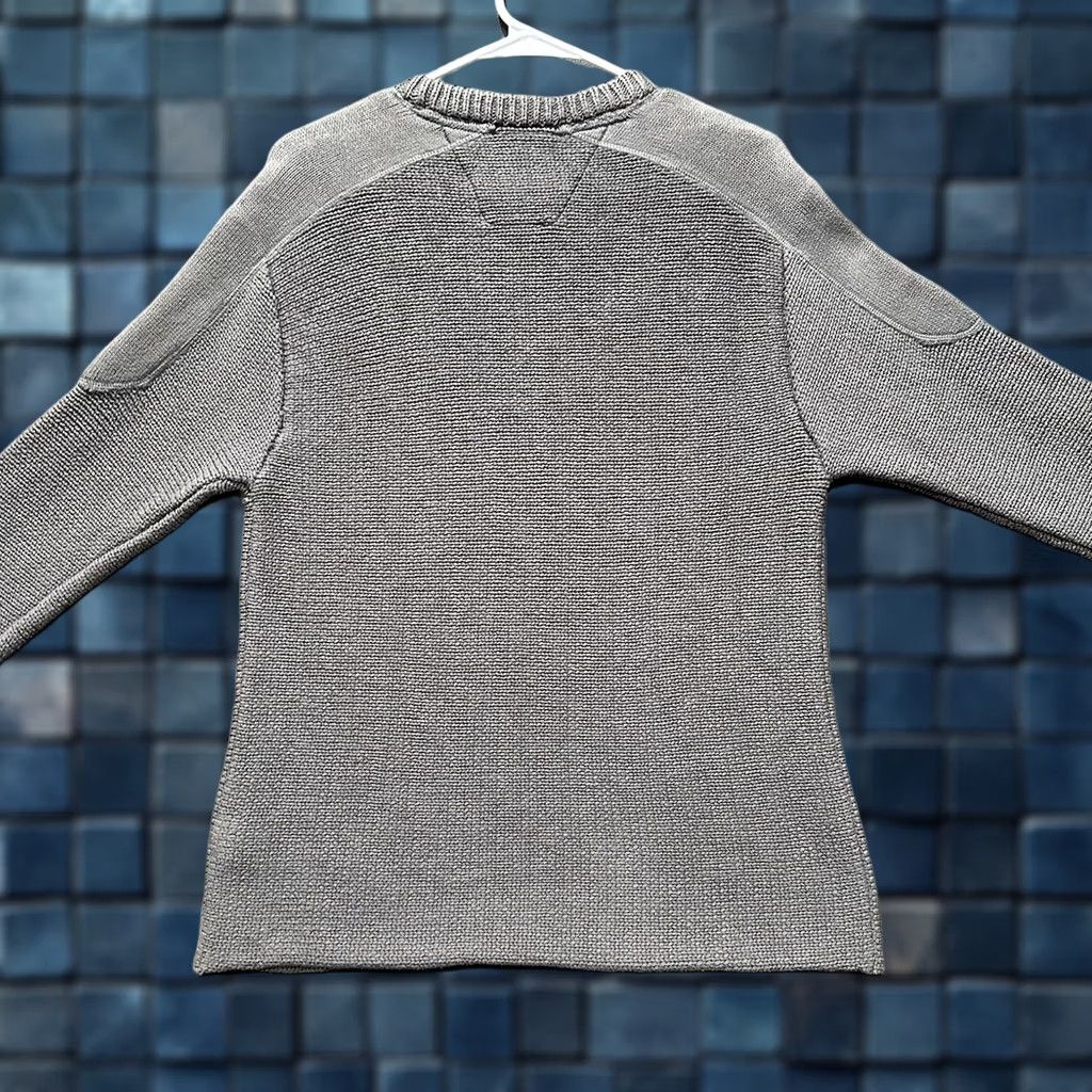 Harley Davidson Vintage Harley Davidson Sweater Womens Medium Gray Knit Heavyweight Logo EUC Size M / US 6-8 / IT 42-44 - 1 Thumbnail