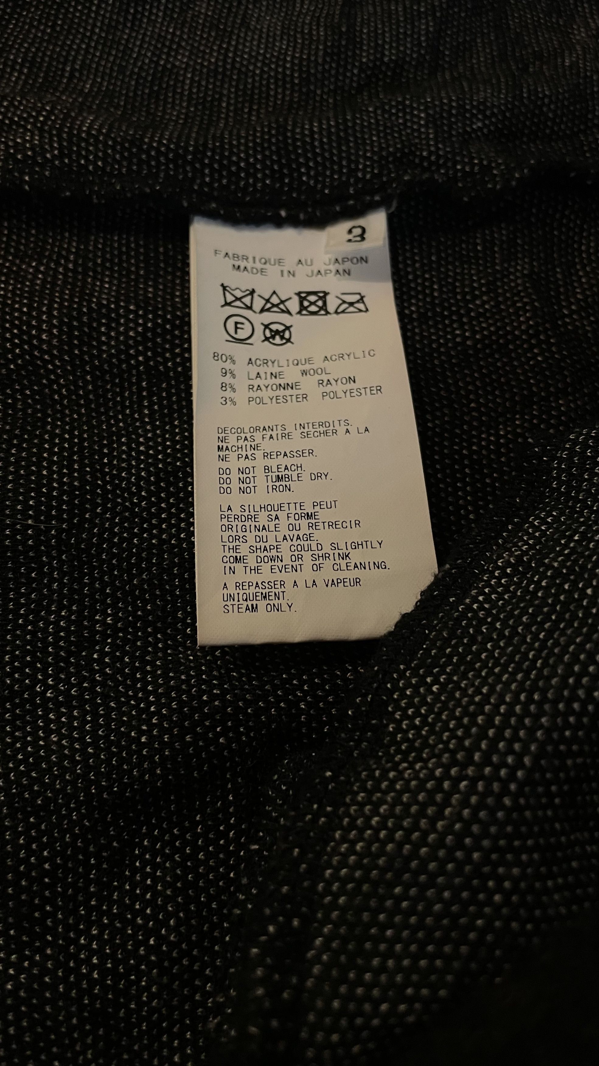 Yohji Yamamoto Yohji Yamamoto Oversized single-breasted coat Size US L / EU 52-54 / 3 - 4 Thumbnail