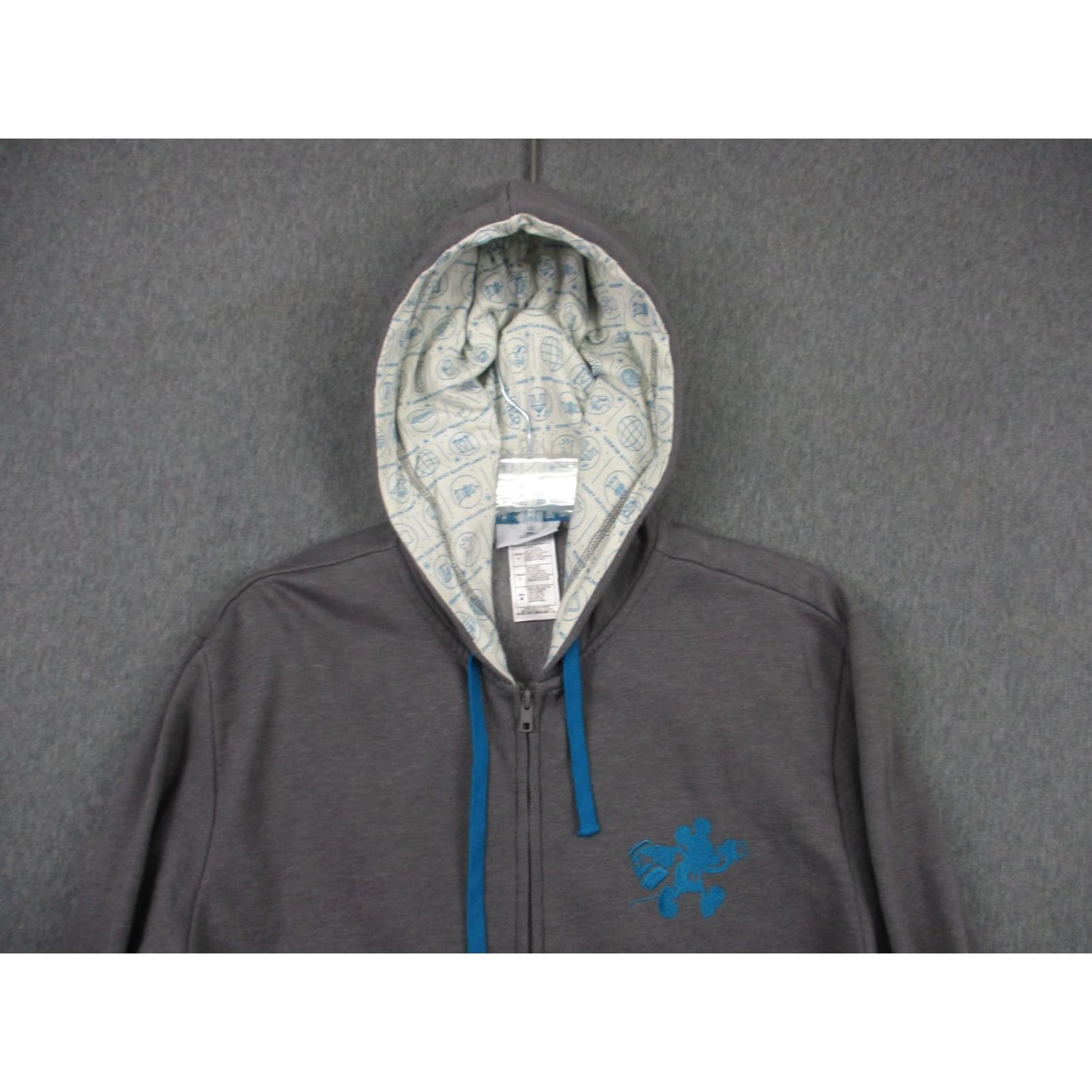 Disney Disney Vacation Club Hoodie Mens Large Stay Magical Full Zip Mickey Mouse Gray Size US L / EU 52-54 / 3 - 6 Thumbnail