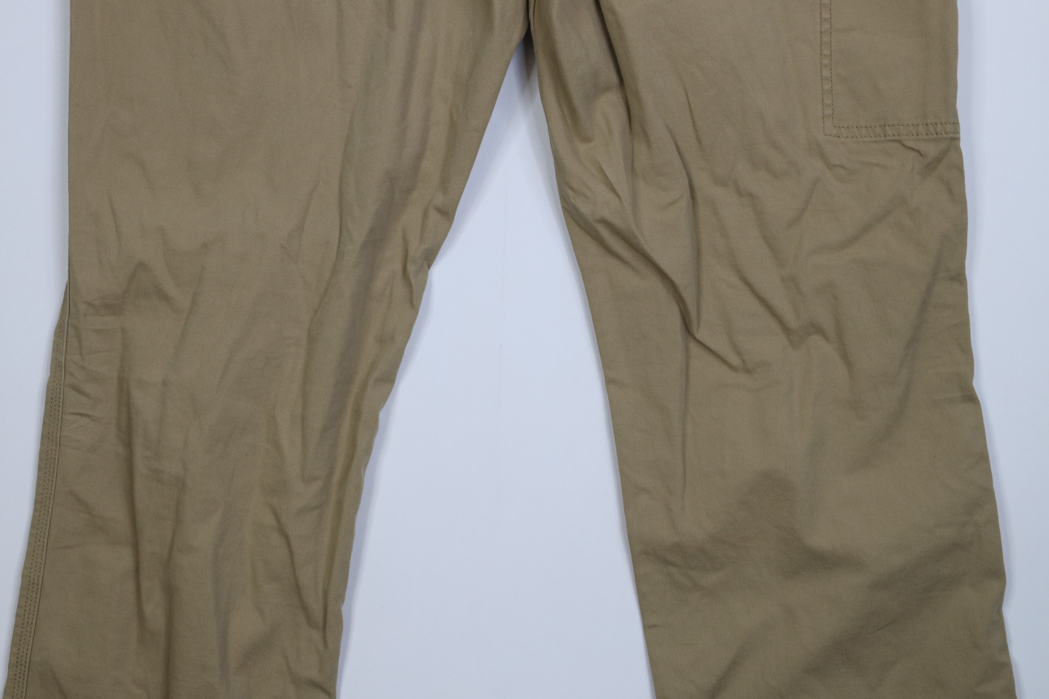 Carhartt Vintage Y2K Carhartt Canvas Wide Leg Dungaree Pants Beige Size US 38 / EU 54 - 13 Thumbnail