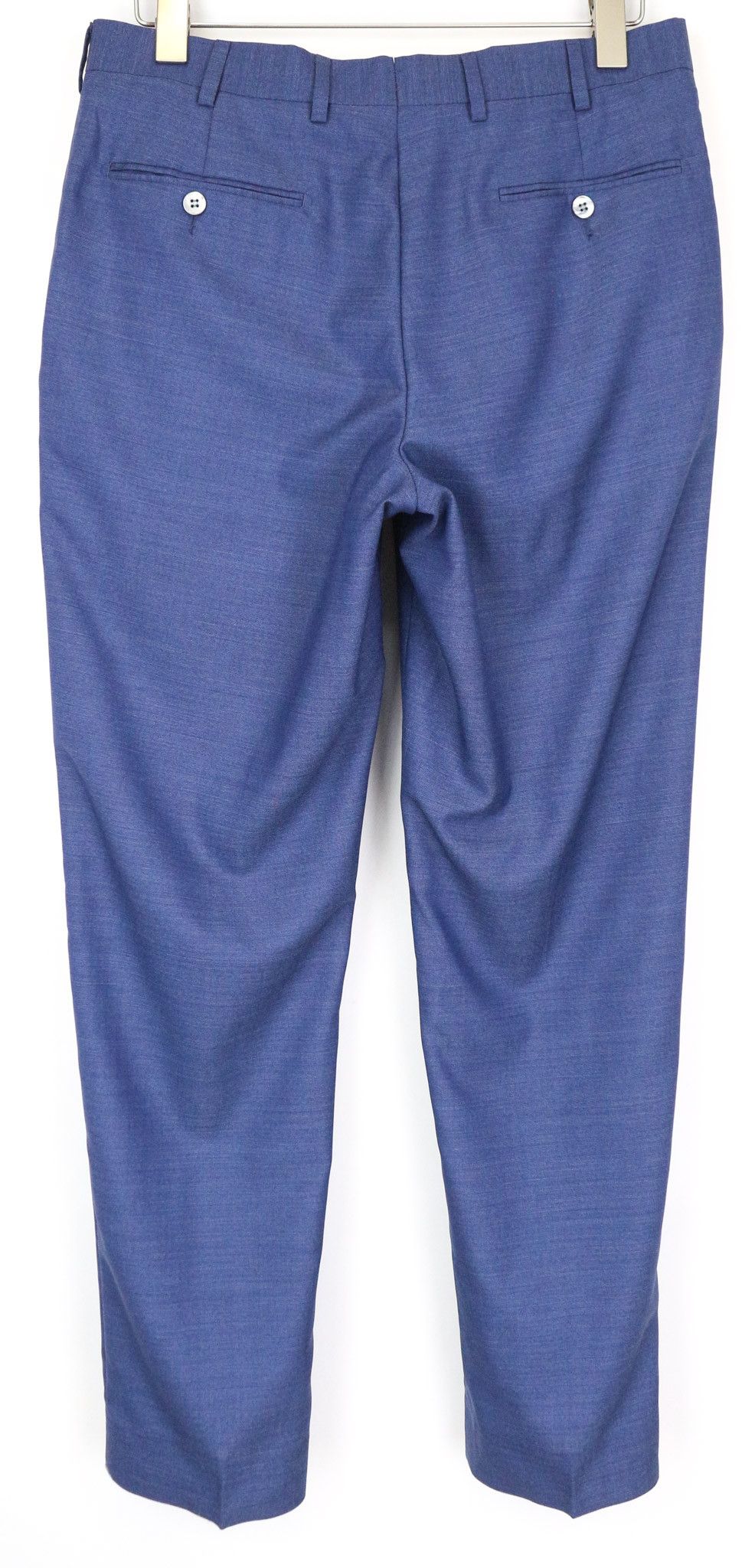 Suitsupply LAZIO UK38R Wool Super 110's Blue 2 Piece Suit 78991 Size 38R - 7 Thumbnail