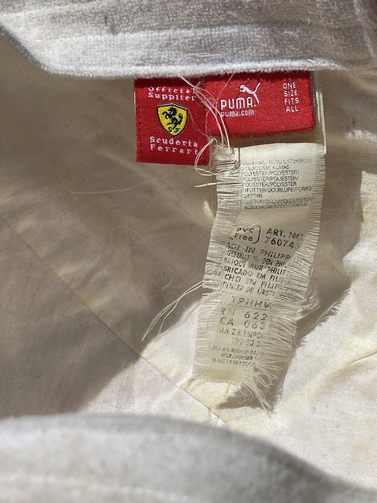 Ferrari × Puma × Vintage Y2K Puma Ferrari Vintage Racing Formula 1 red cap Size ONE SIZE - 9 Thumbnail