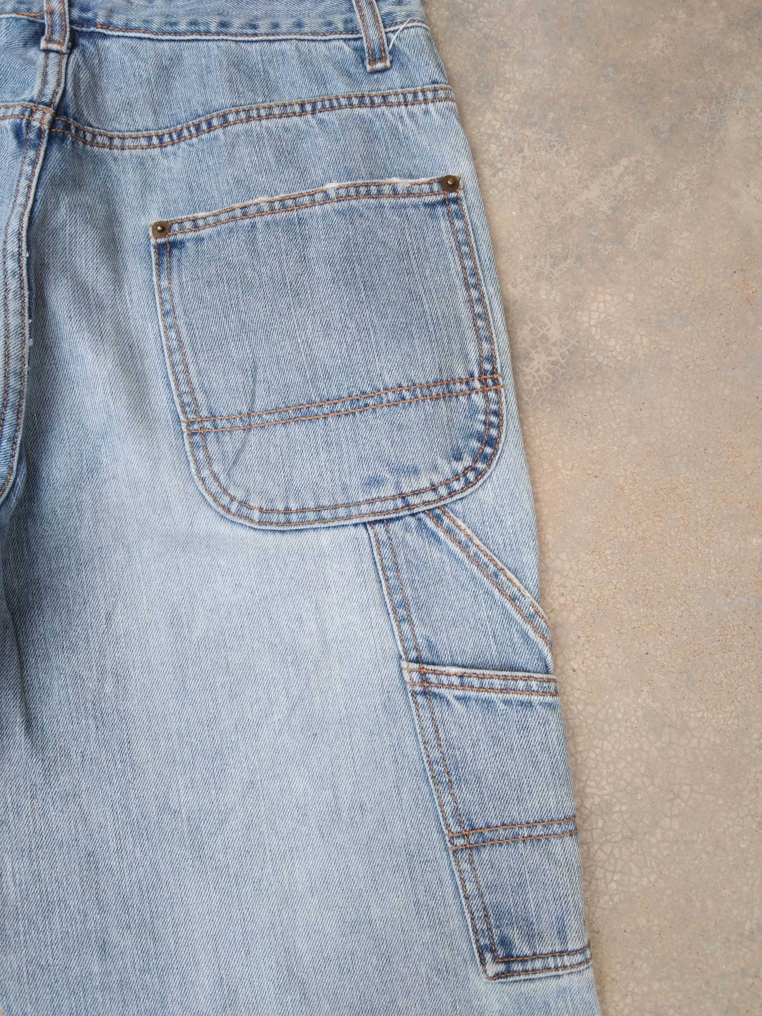 Japanese Brand × Vintage Vintage Distressed Duck Head Carpenter Jeans 30x29 Size US 30 / EU 46 - 3 Thumbnail