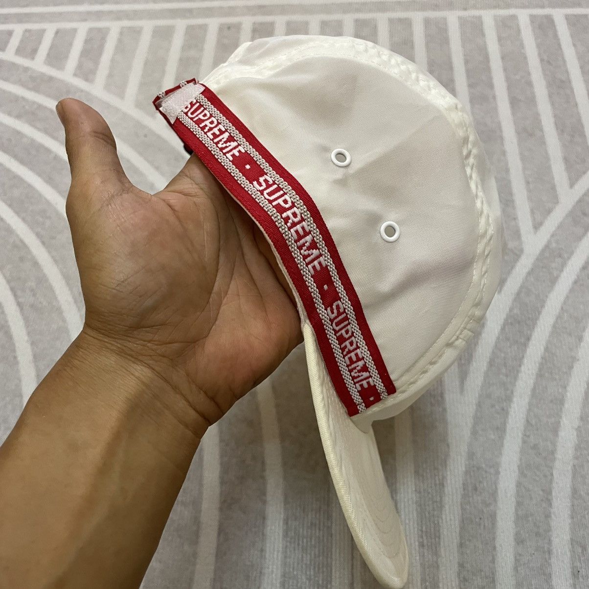 Supreme FW18 Supreme Tonal Tape Camp Cap Size ONE SIZE - 2 Thumbnail