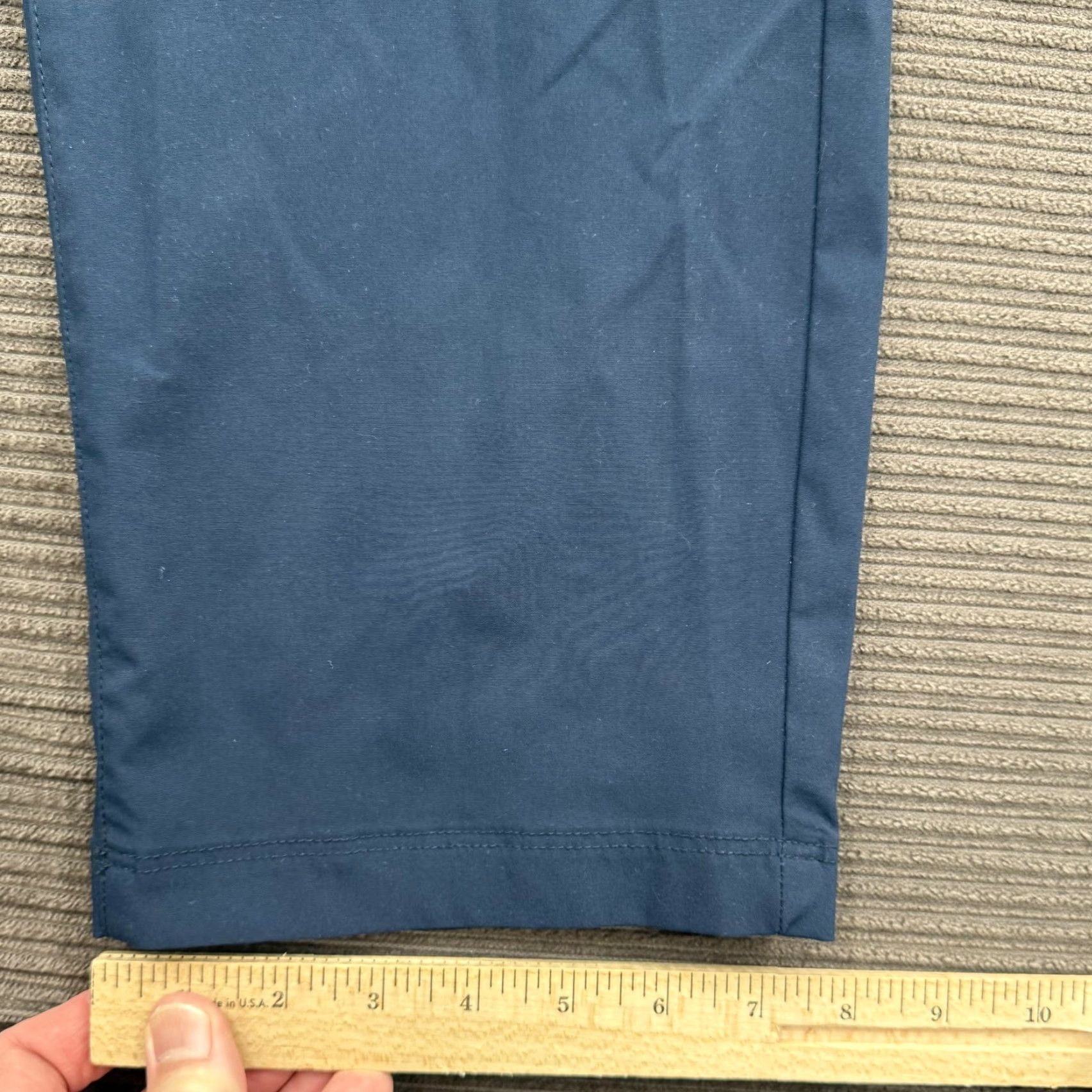UNTUCKit UNTUCKit Pants Mens 40x32 Straight Fit Dress Casual Polyester Blue Regular Waist 40 Inseam 32 Chino Pocketed Flat Front Zip Mens Size US 40 / EU 56 - 6 Thumbnail