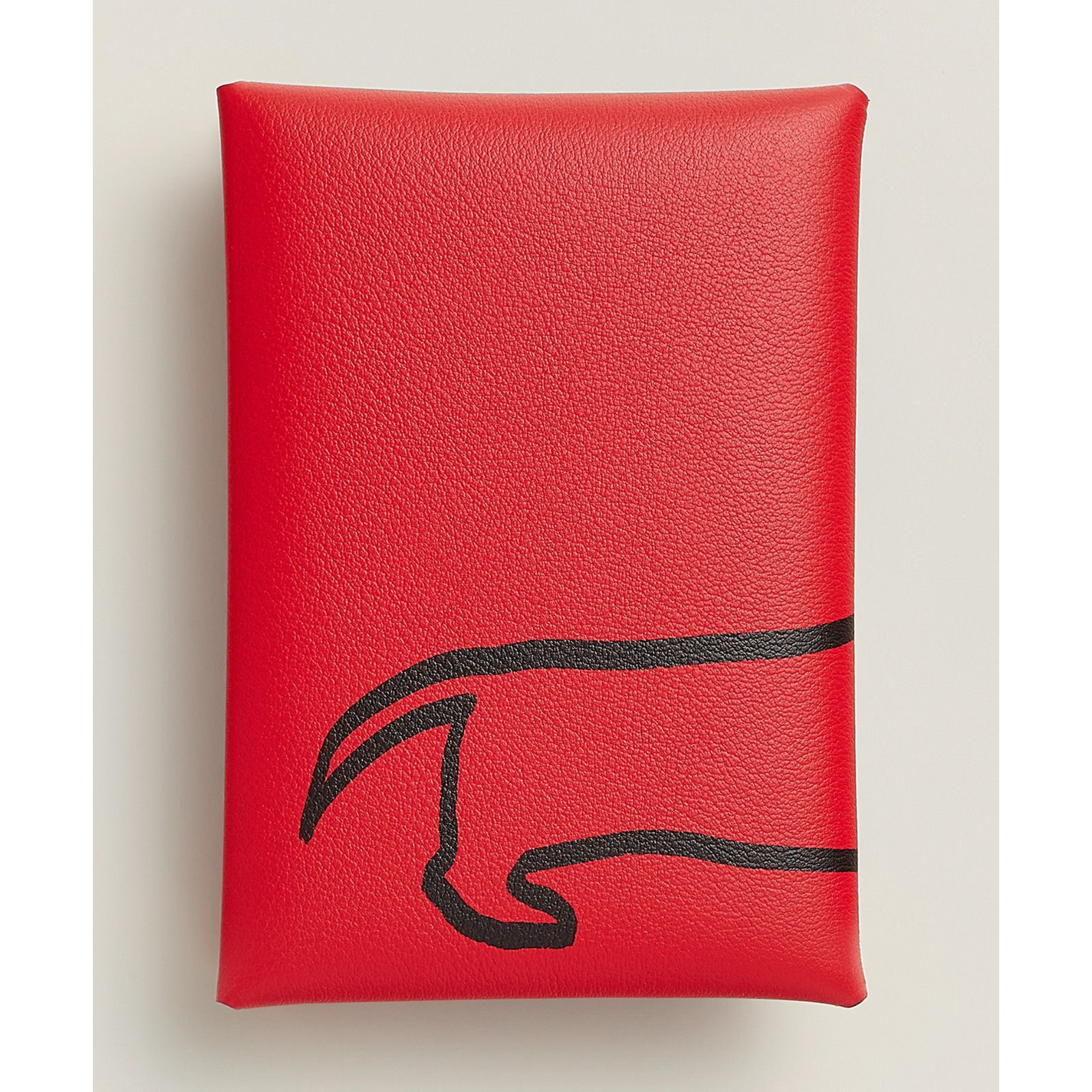 Hermes Hermes Wallet Dachshund Dog Rouge De Coeur Red Card Holder Size ONE SIZE - 6 Thumbnail