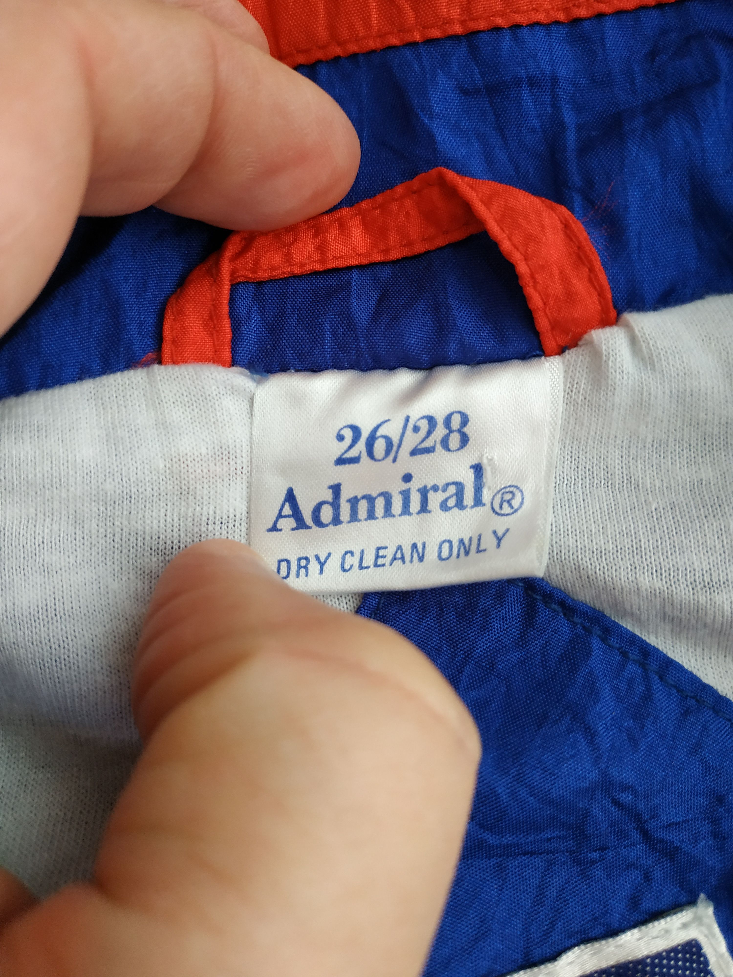 Other Admiral Glasgow Rangers 1990 Men's Vintage Jacket, s. XXS Size US XXS / EU 40 - 13 Thumbnail