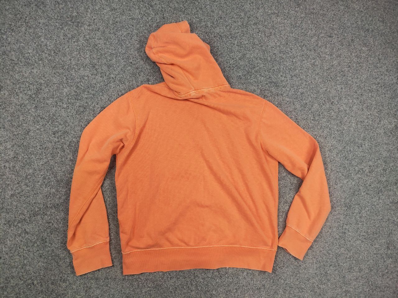 Polo Ralph Lauren Vintage 90's Polo Ralph Lauren RRL Zip Orange Faded Hoodie Size US L / EU 52-54 / 3 - 10 Thumbnail
