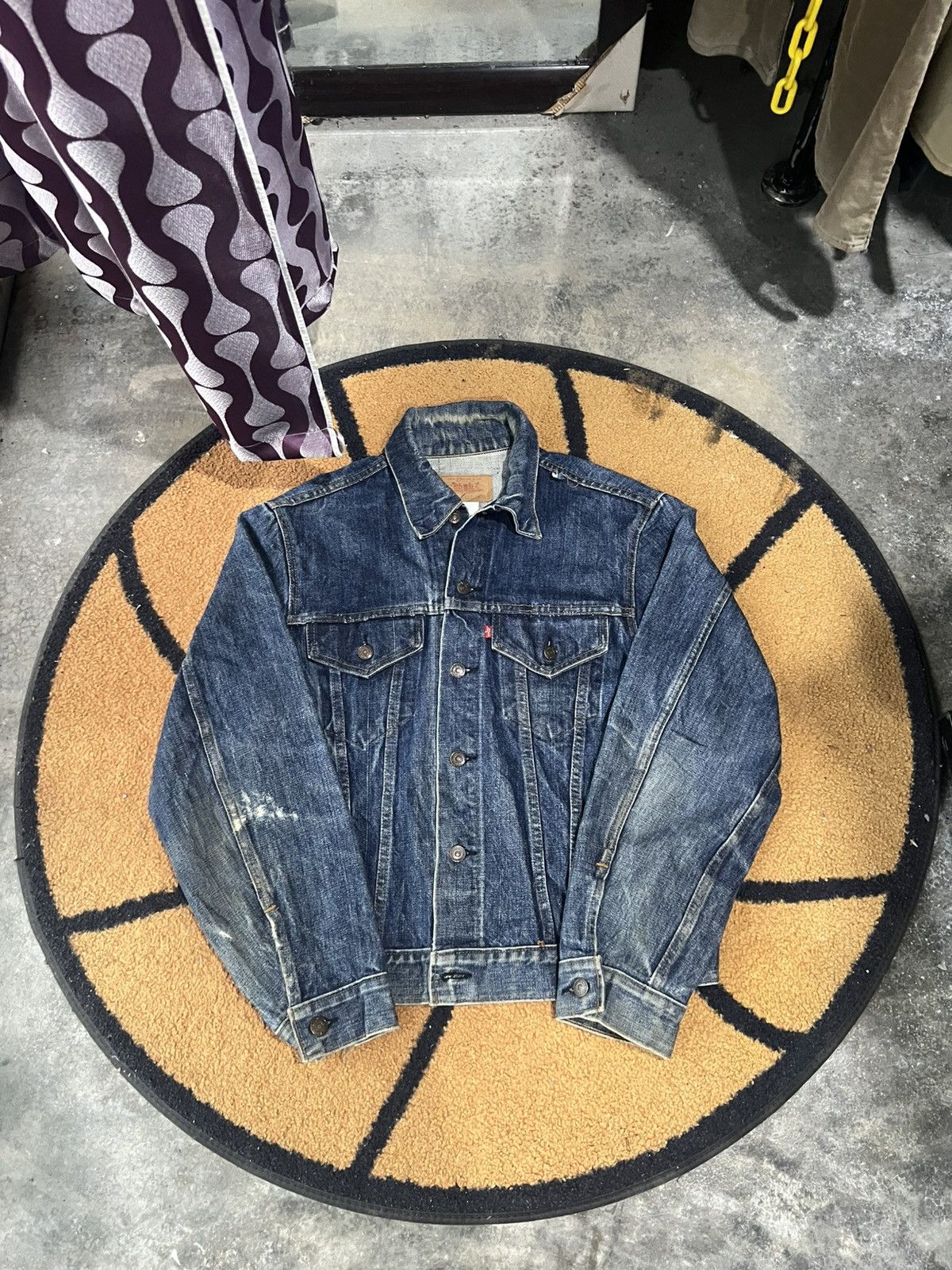 Levi's Vintage Clothing 🔥Vintage Levis Made in Usa Denim Trucker Size US M / EU 48-50 / 2 - 1 Thumbnail