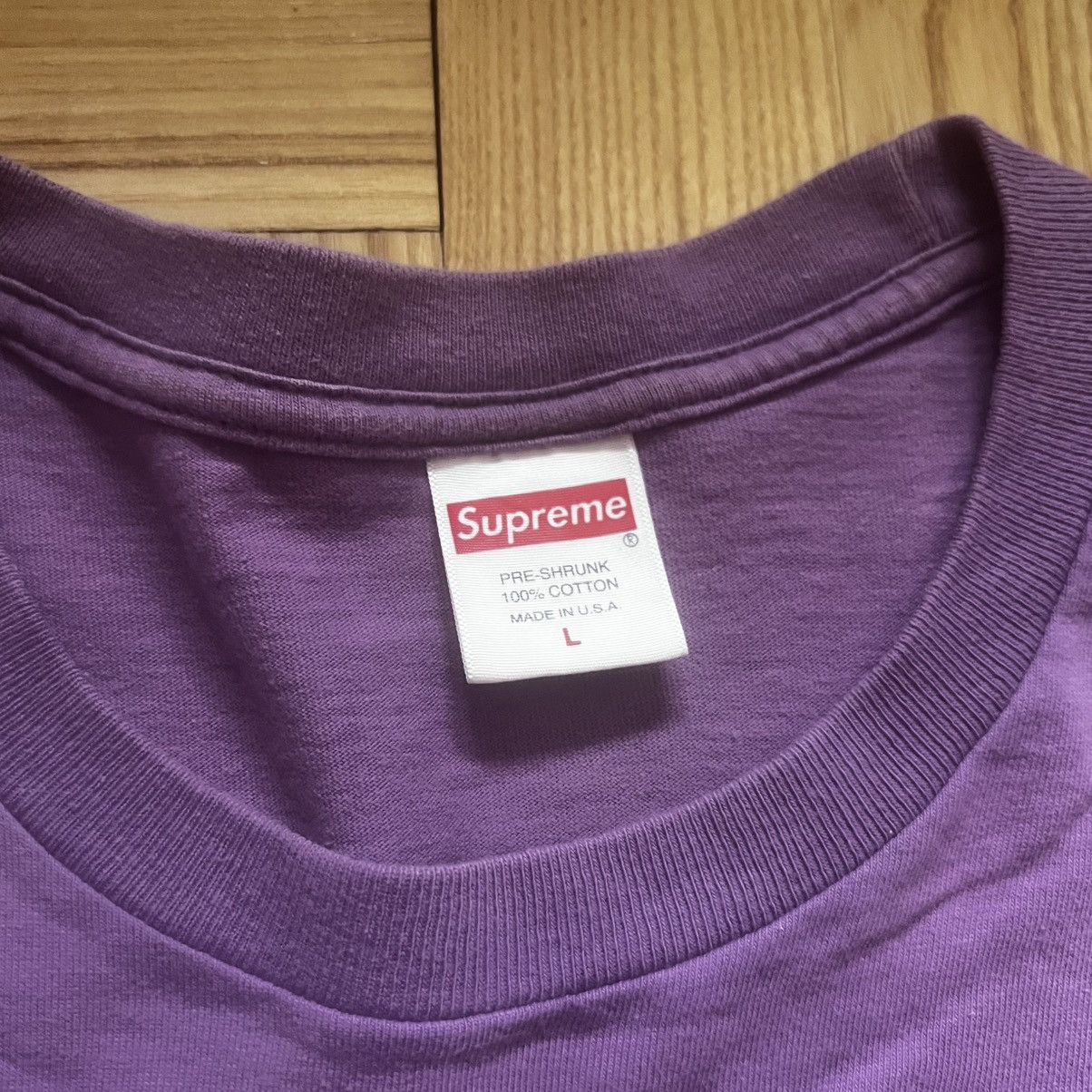Supreme Supreme Motion Logo Tee Purple L Size US L / EU 52-54 / 3 - 3 Thumbnail