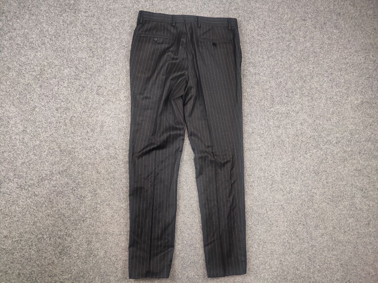 Paoloni Paoloni Quarantotto Reda Striped Unlined Blazer Pants Suit Size 48R - 13 Thumbnail