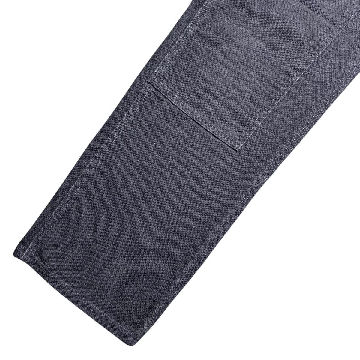 Carhartt × Vintage 2000s Carhartt Brown Double Knee Carpenter Dungaree Pants Size US 33 - 9 Thumbnail