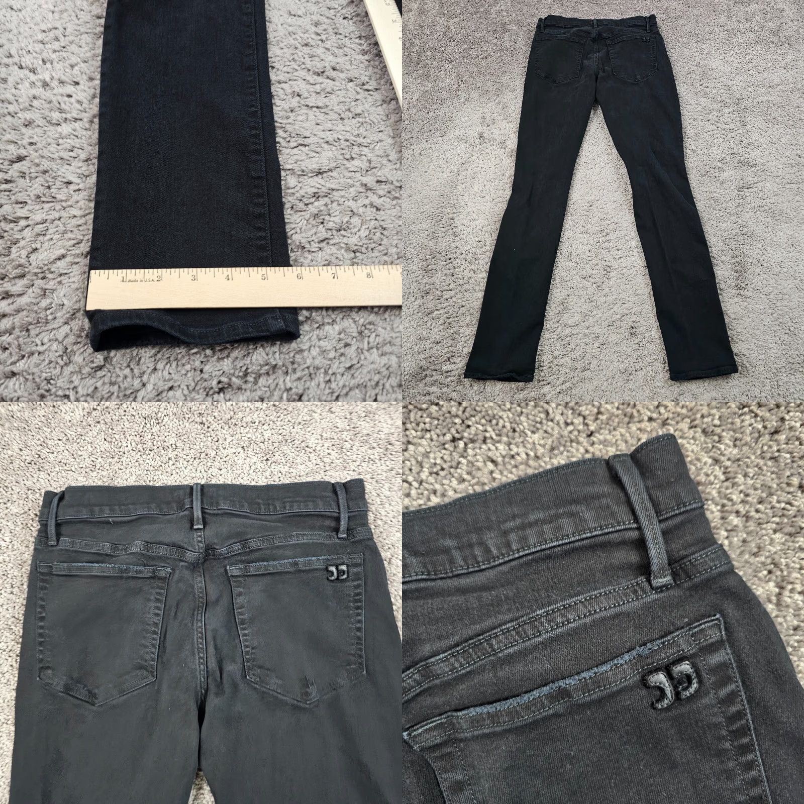 Vintage VINTAGE Joe's Jeans Mens 31 Dark Wash Slim Fit Tapered Denim Stretch Mid Rise Inseam 33 Pants Size US 30 / EU 46 - 8 Thumbnail