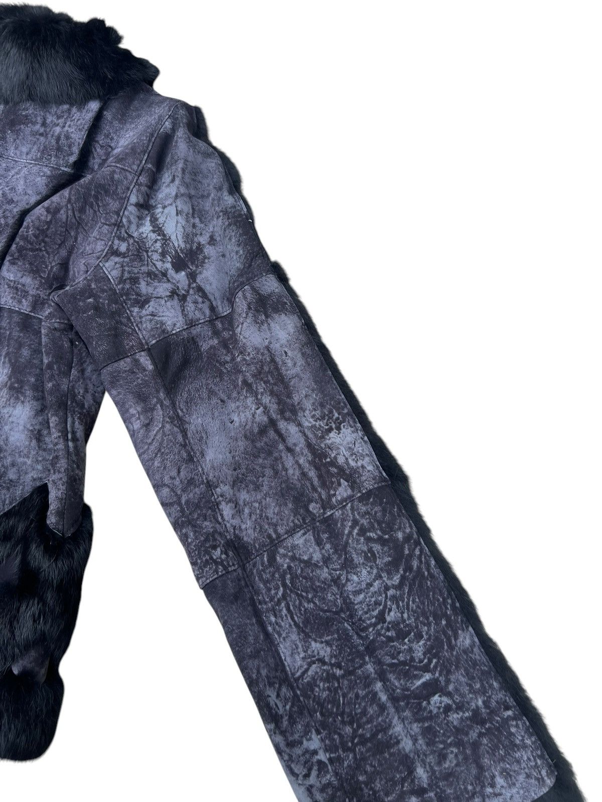 If Six Was Nine Unknown Japan Brand Patchwork Rabbit Leather Fur Jacket Size US S / EU 44-46 / 1 - 22 Thumbnail
