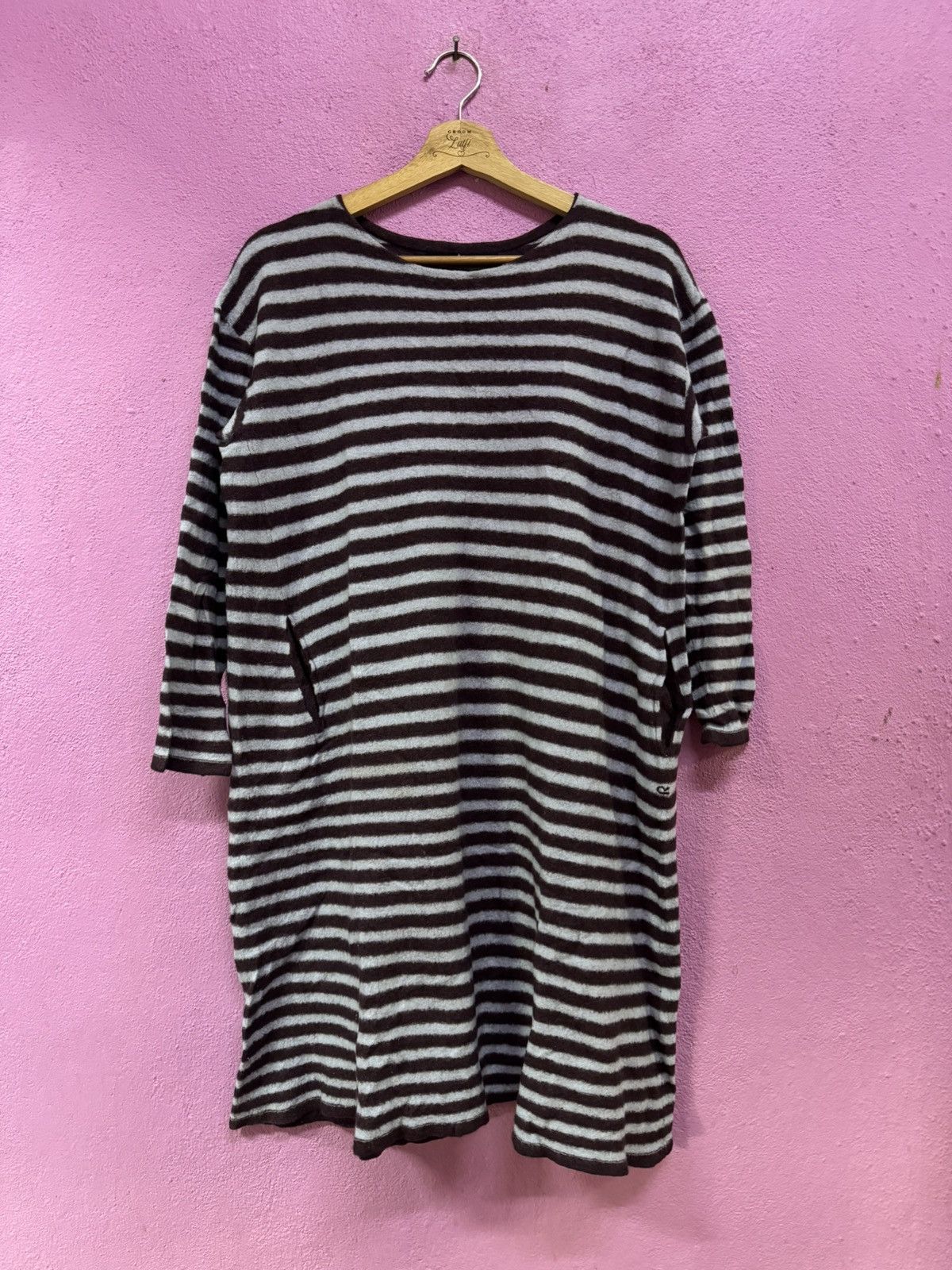 45rpm 45rpm Wool Stripes Dress Size S / US 4 / IT 40 - 1 Thumbnail