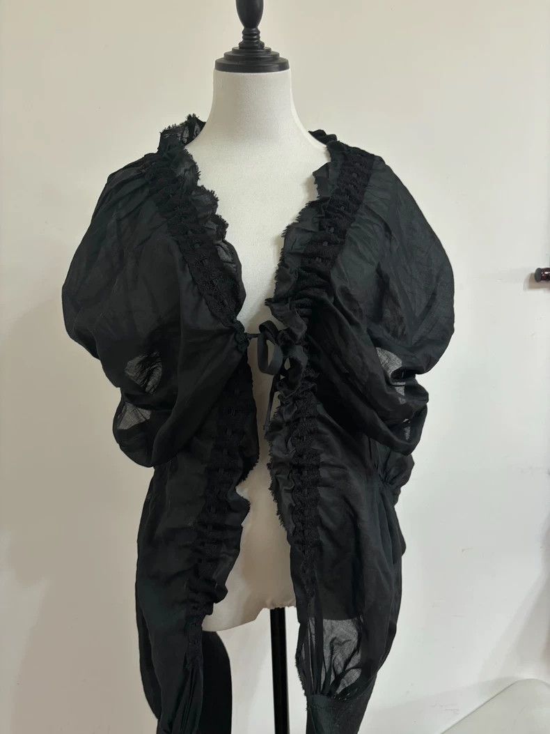 Comme des Garcons Comme des Garcons Irregular bud cut coat jacket Size XS / US 0-2 / IT 36-38 - 6 Thumbnail