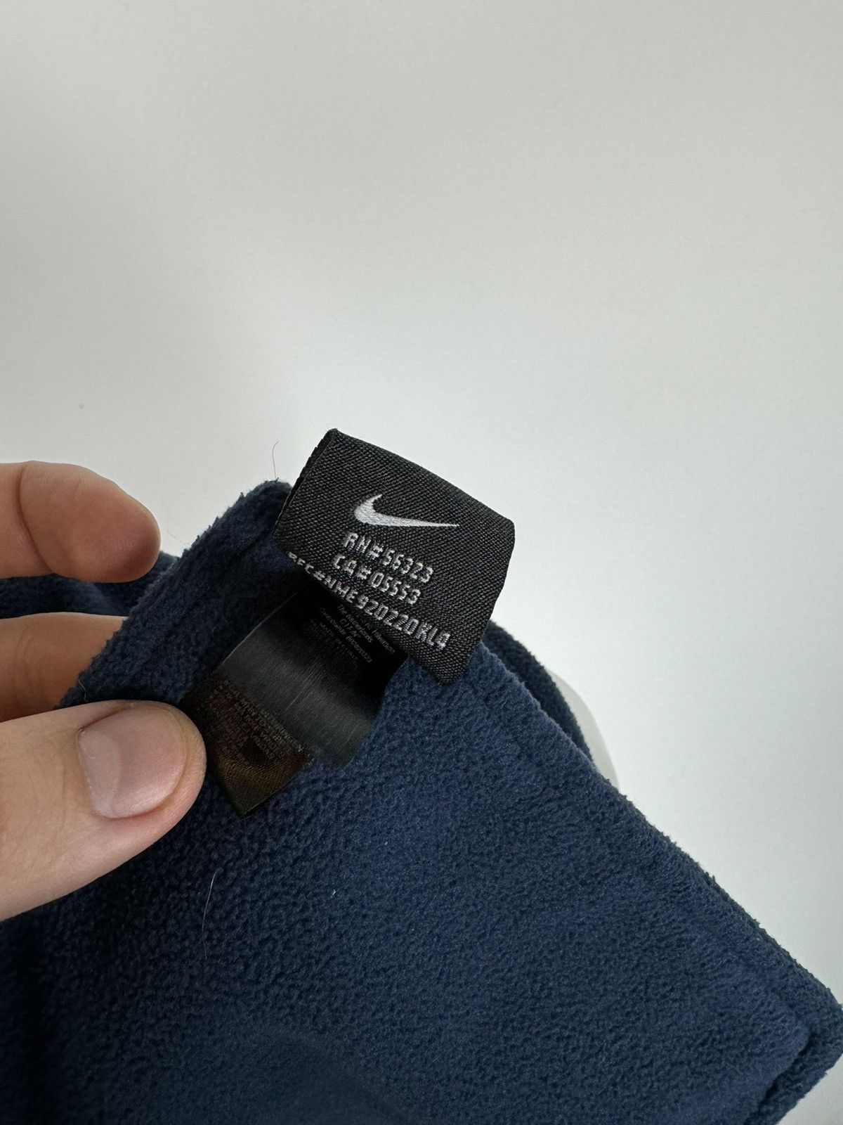 Vintage Vintage Nike Fleece Scarf Size ONE SIZE - 3 Thumbnail