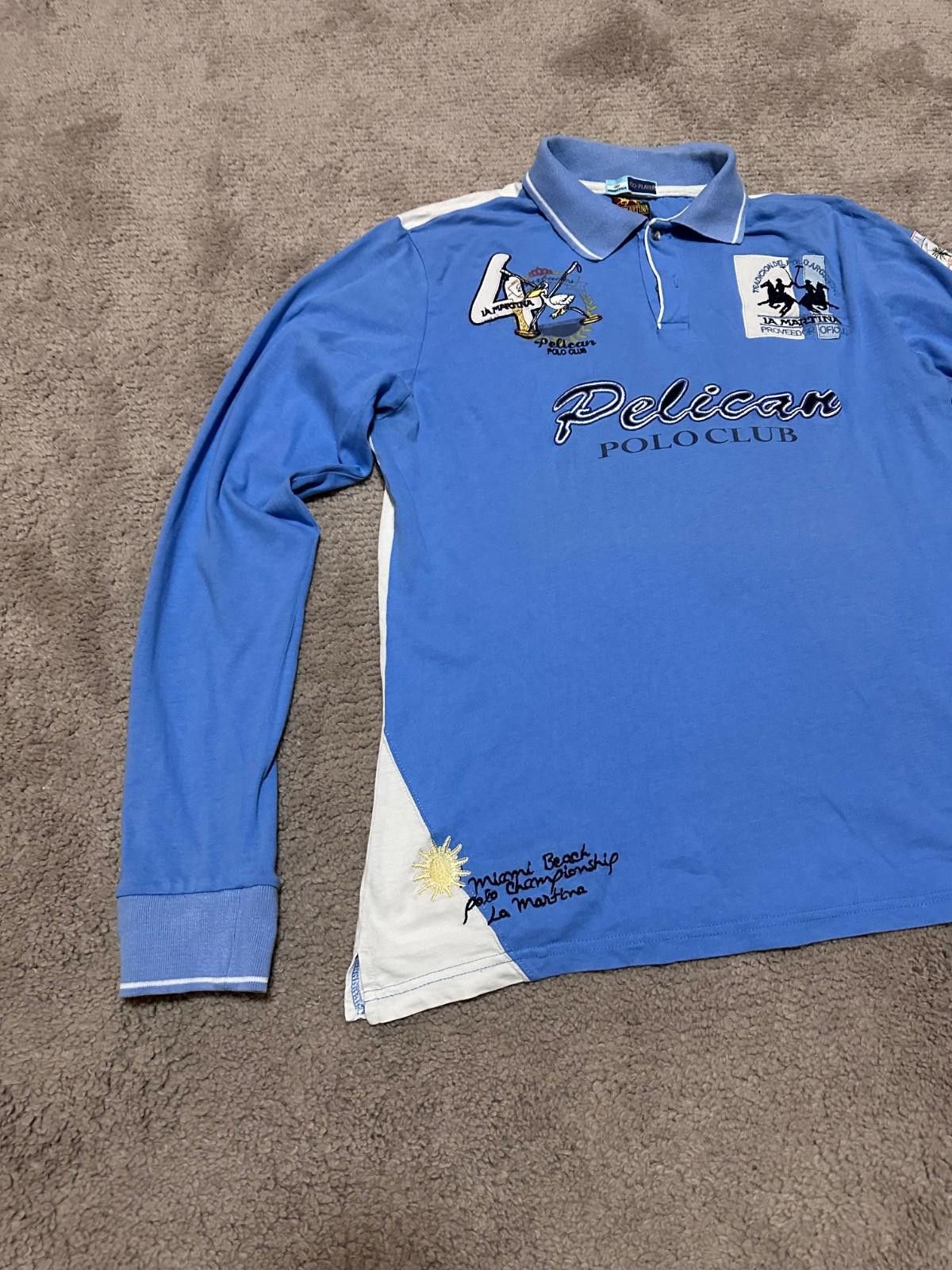La Martina La Martina Pelican Polo Club #4 Barbados Polo y2k Miami XXL Size US XXL / EU 58 / 5 - 2 Thumbnail