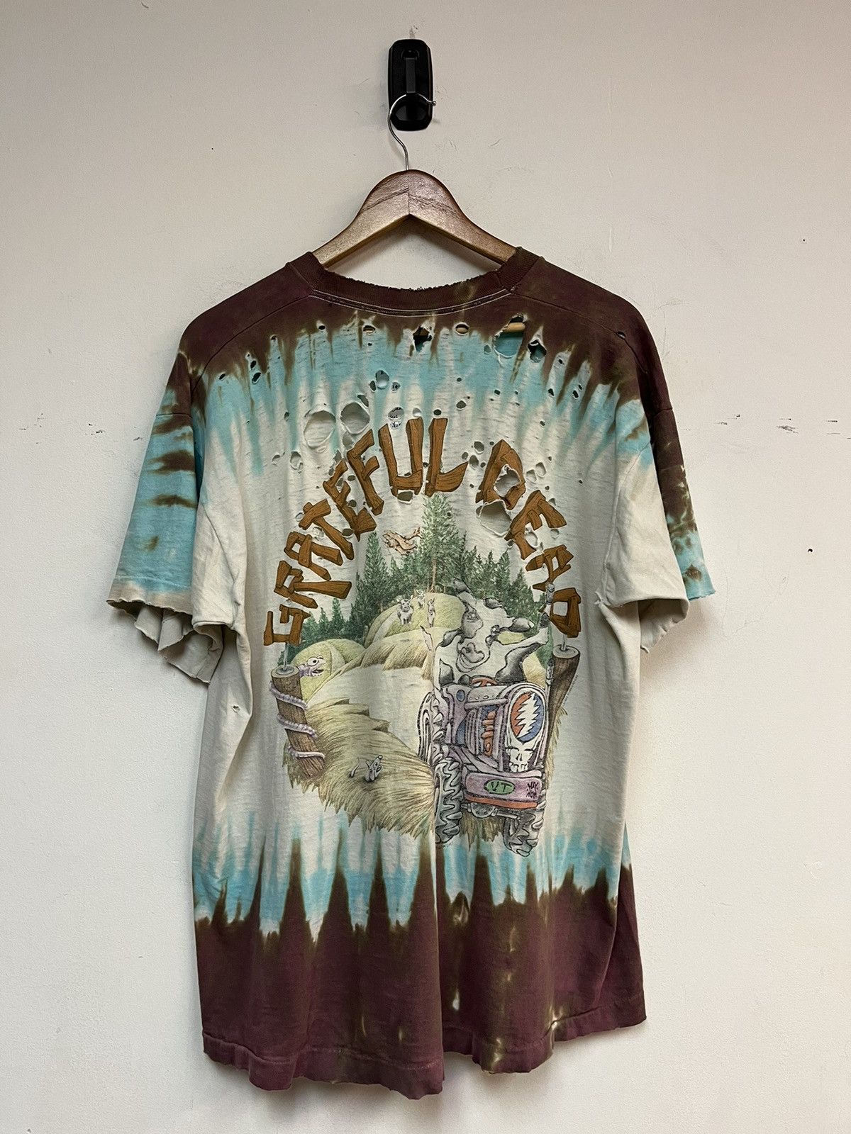 Grateful Dead 1995 Grateful Dead Band Tee Size US XL / EU 56 / 4 - 2 Thumbnail