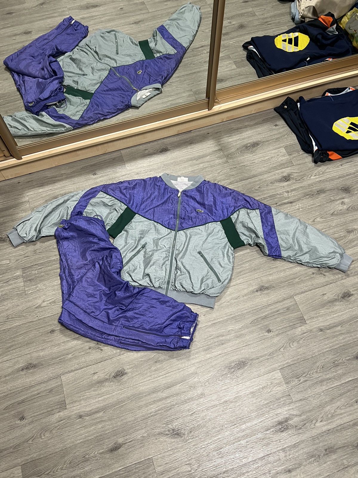 Lacoste Lacoste men’s vintage track suit Size 40S - 1 Thumbnail