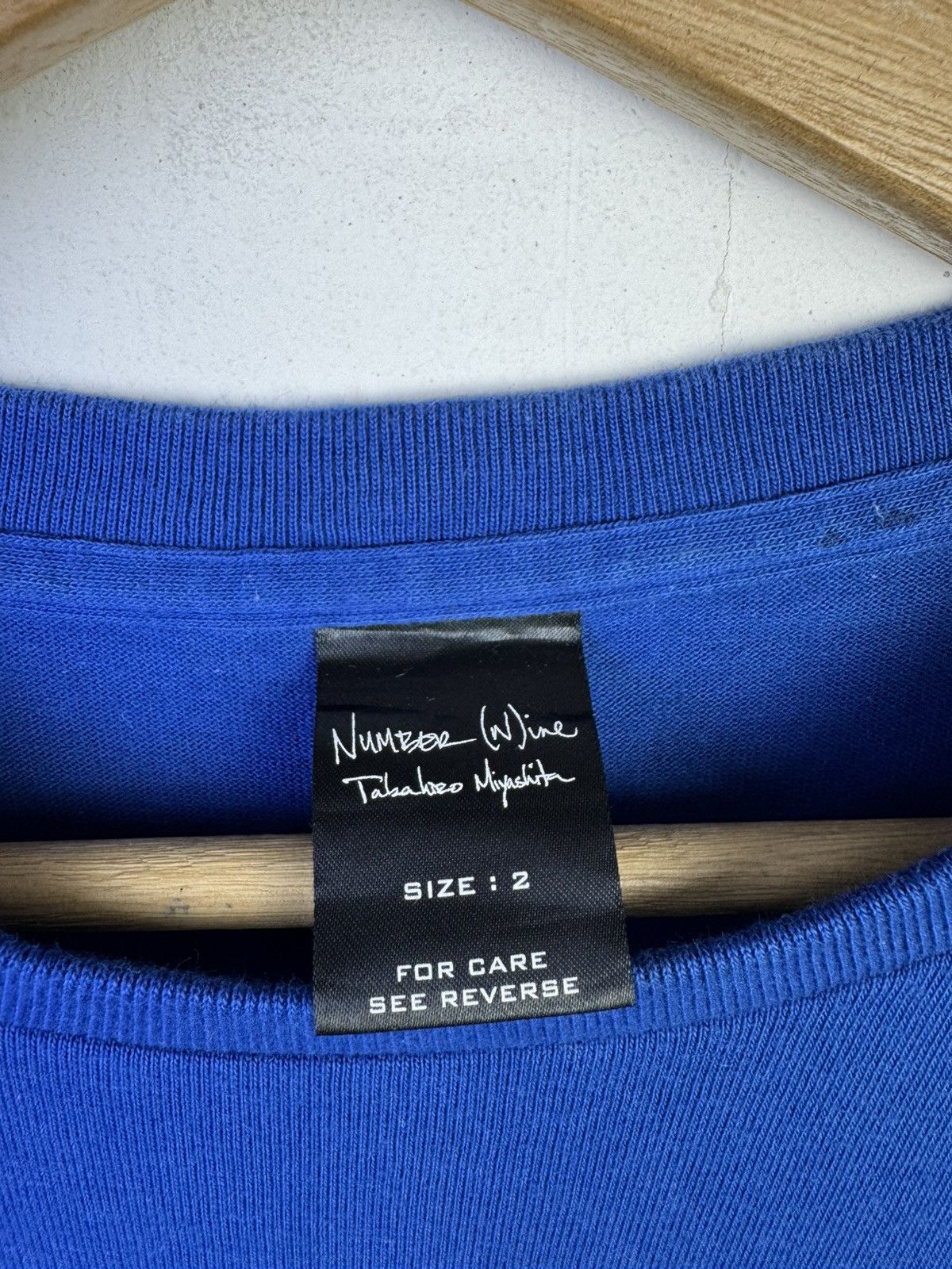 Number (N)ine Vintage NUMBER (N)INE Rolling Stone Single Pocket t-shirt Size US M / EU 48-50 / 2 - 5 Thumbnail