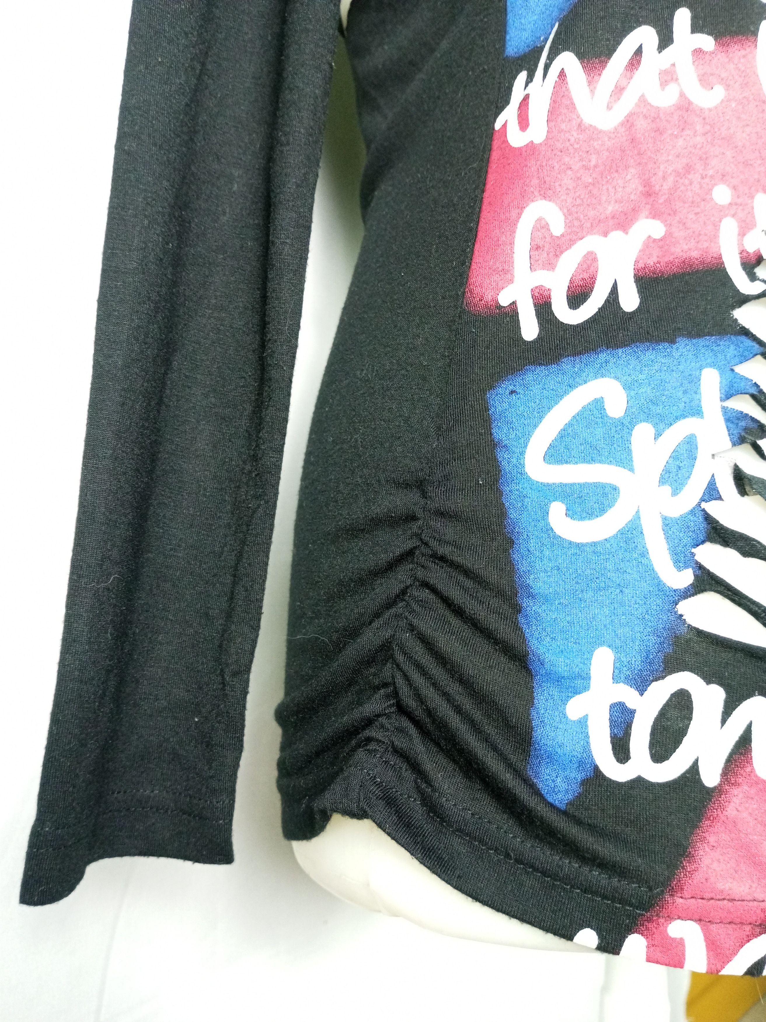If Six Was Nine × Japanese Brand × Le Grande Bleu (L.G.B.) Knick Knack Distressed Grunge Punk long Sleeve Tshirt Size M / US 6-8 / IT 42-44 - 8 Thumbnail