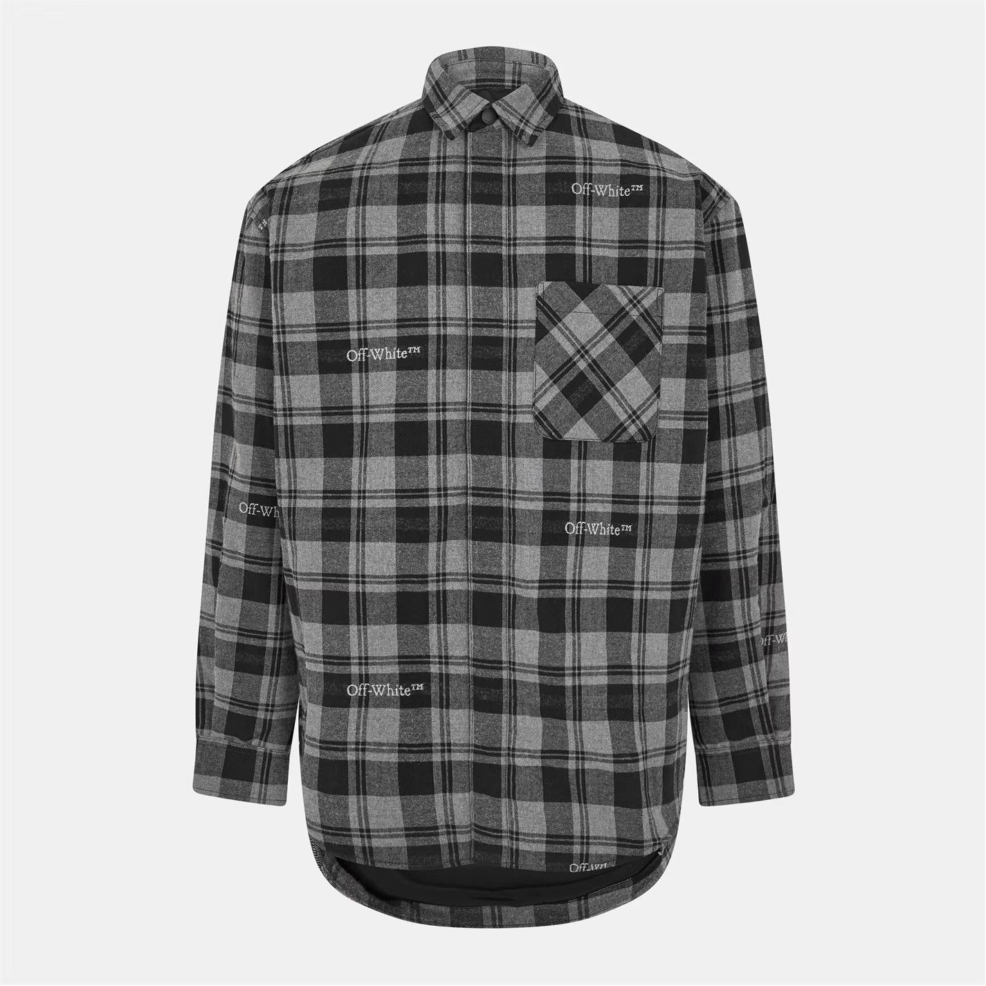 Off-White o1g2r1mq0326 Overshirt in Multicolor Size US XS / EU 42 / 0 - 1 Thumbnail