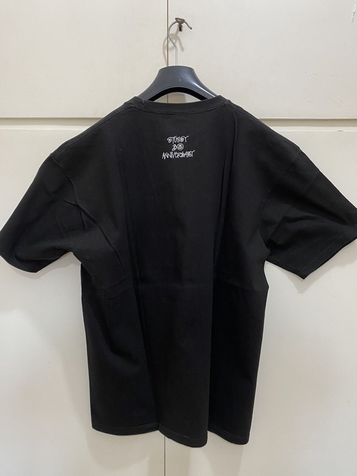 Stussy Stüssy x Bape 30th Anniversary T-shirt, size L, black used Size US L / EU 52-54 / 3 - 9 Thumbnail