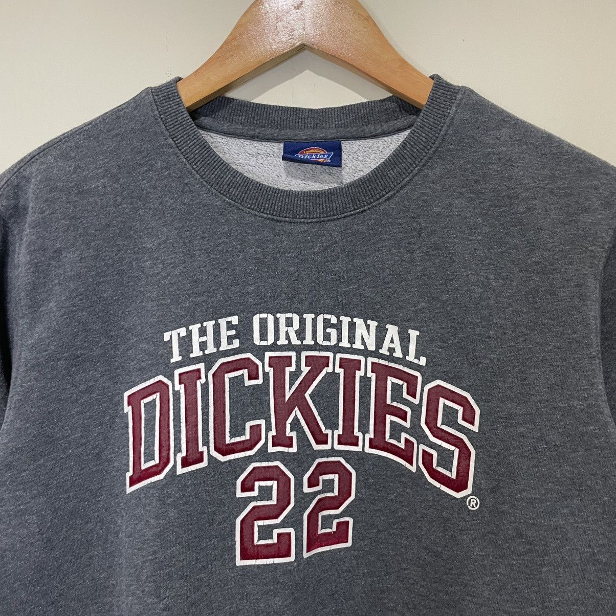 Dickies Dickies sweatshirt in grey with a collegiate-style log Size US M / EU 48-50 / 2 - 2 Thumbnail