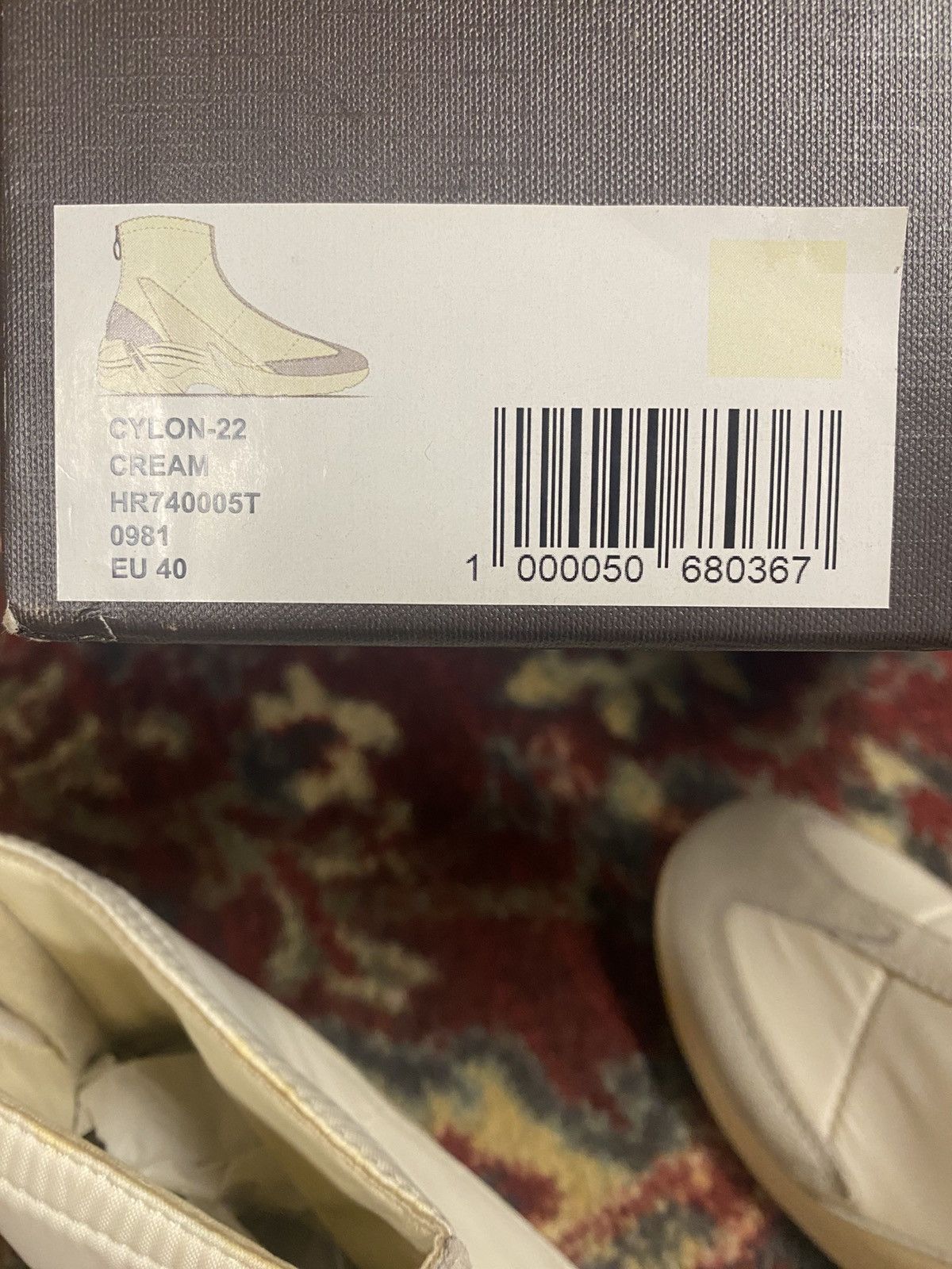 Raf Simons Raf Simons Tan Cylon 22 Zip-up Sneakers Size US 7.5 / EU 40-41 - 10 Thumbnail