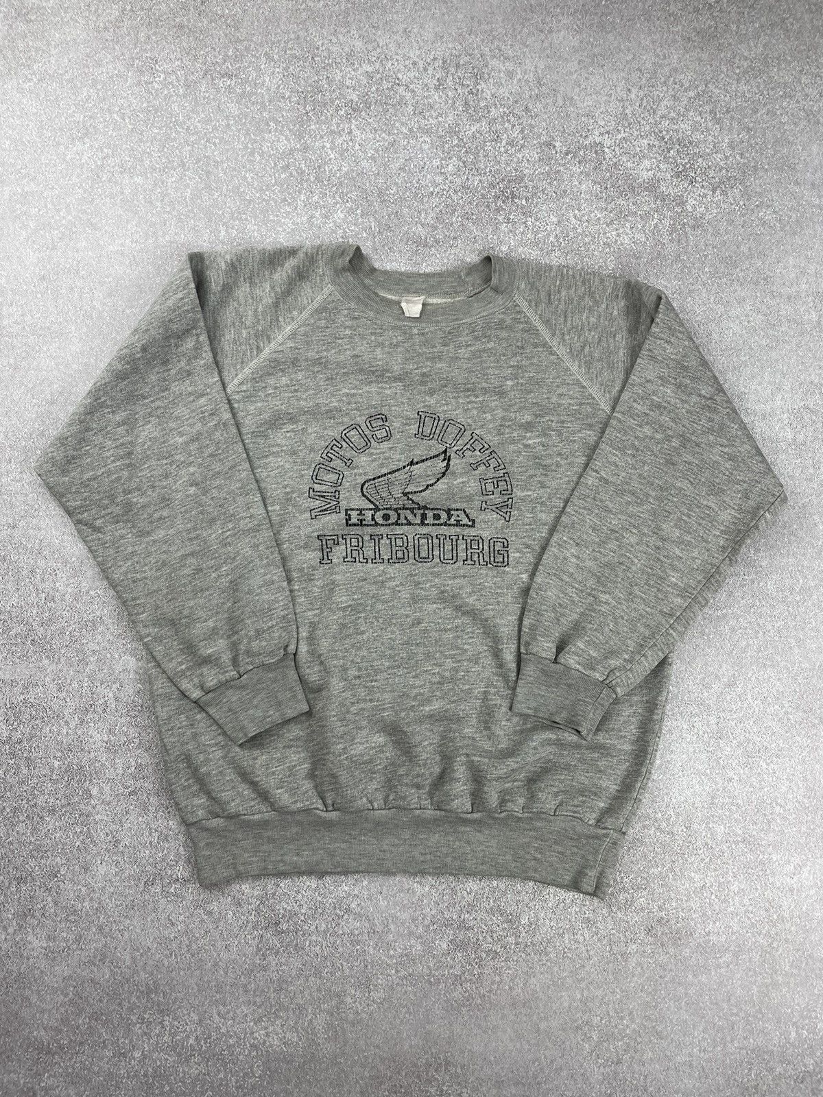 Honda × Vintage Vintage 90’s Honda Racing Logo Sweatshirt Size US M / EU 48-50 / 2 - 1 Thumbnail