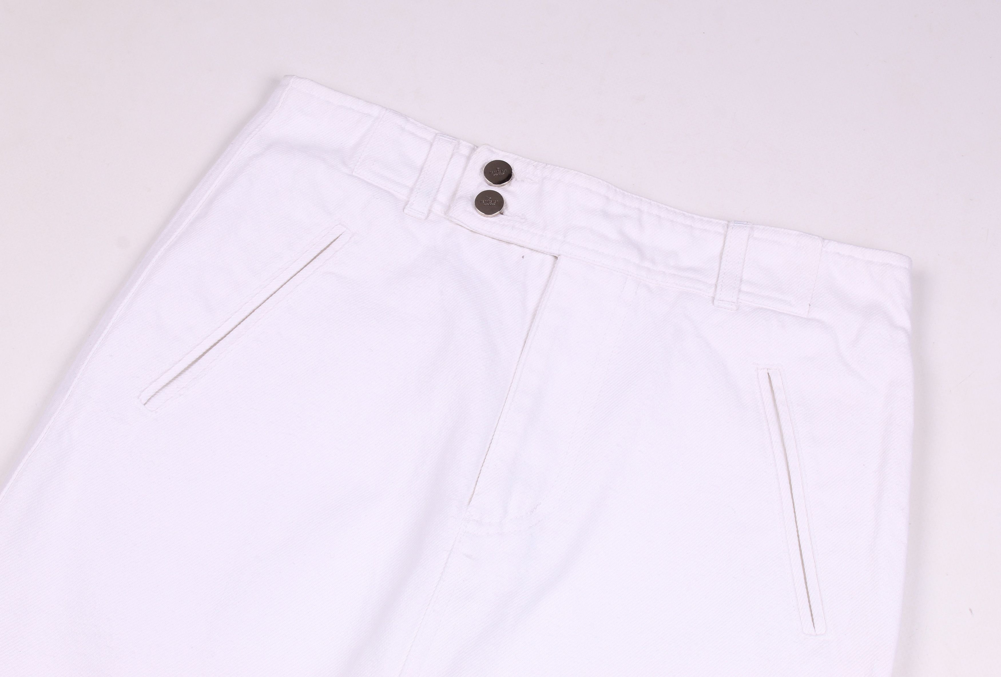 Gucci Vintage Gucci Tom Ford Era Denim Pencil Skirt Size 26" / US 2 / IT 38 - 5 Thumbnail