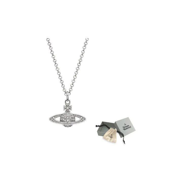 Vivienne Westwood Vivienne Westwood Mini Bas Relief Pendant Necklace 0079 Size ONE SIZE - 1 Thumbnail