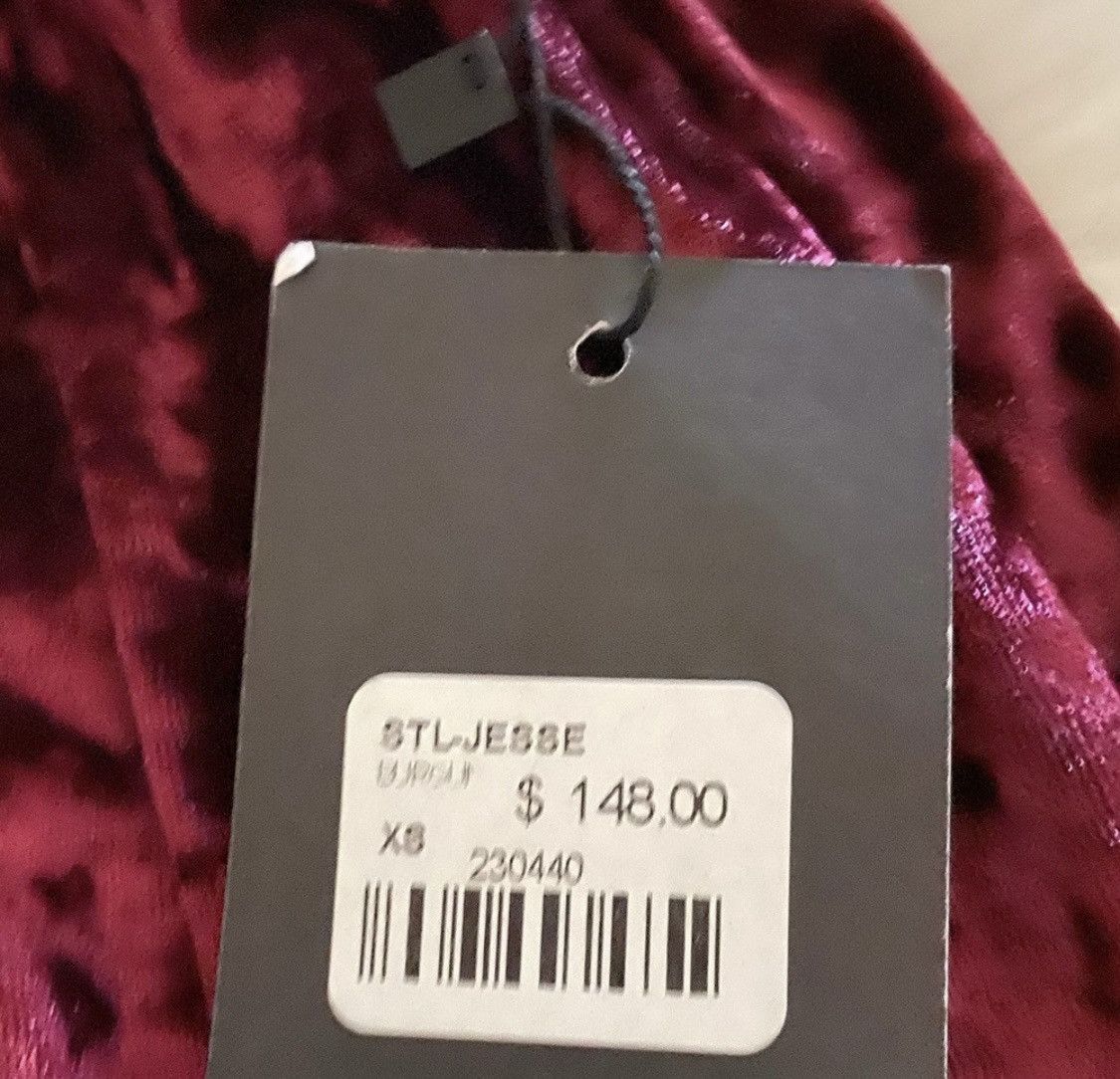 Other BSBW CRUSHED VELVET VERSATILE SNAP BUTTON PANTS Size 22" - 4 Thumbnail