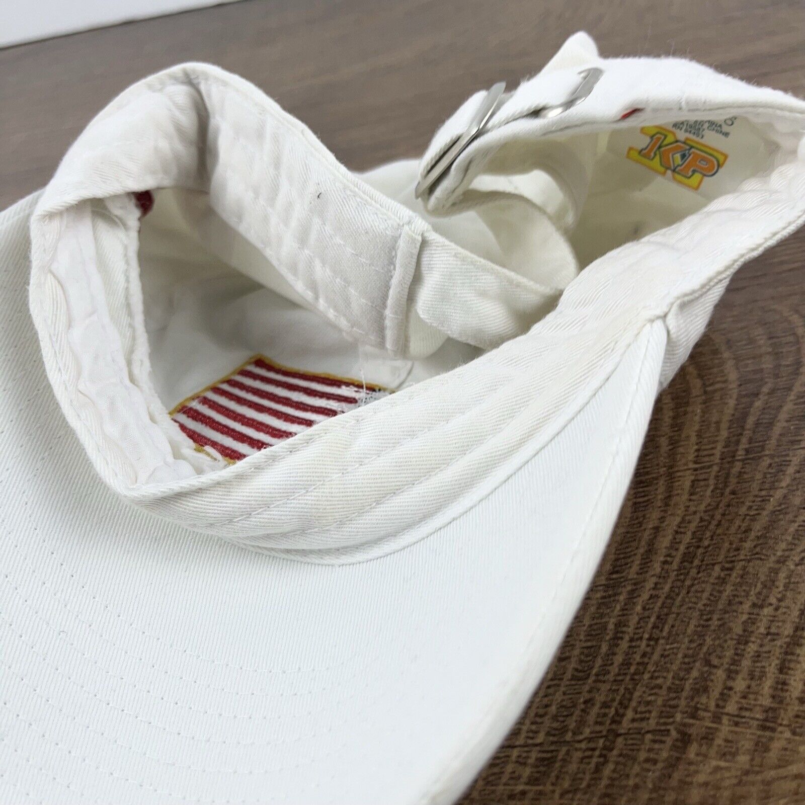 Other USA Flag Hat American Flag Adjustable Hat White Adjustable H Size ONE SIZE - 14 Thumbnail