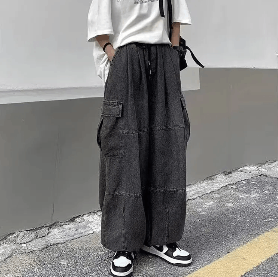 Y2k Baggy Cargo Oversize Wide Leg Denim Bigboy Pants