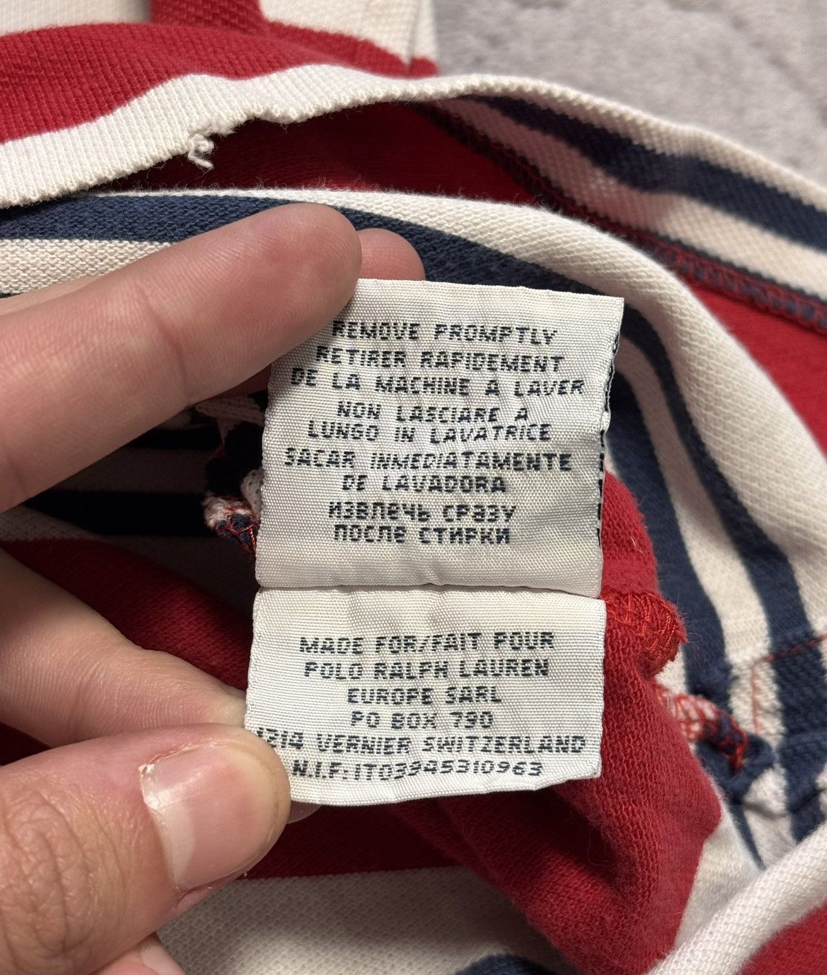 Polo Ralph Lauren × Vintage 🇺🇸Vintage 90s Chief Keef Polo Ralph Lauren Polo Size US XXL / EU 58 / 5 - 9 Thumbnail
