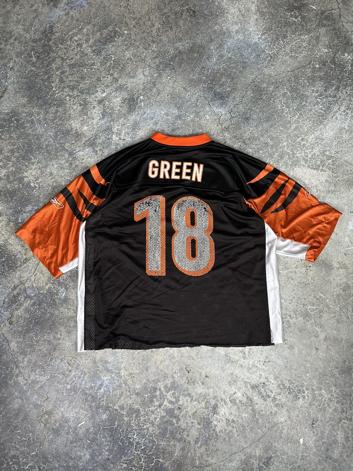 NFL × Vintage Vintage Distressed Bengals Mesh Jersey Size US XL / EU 56 / 4 - 5 Thumbnail
