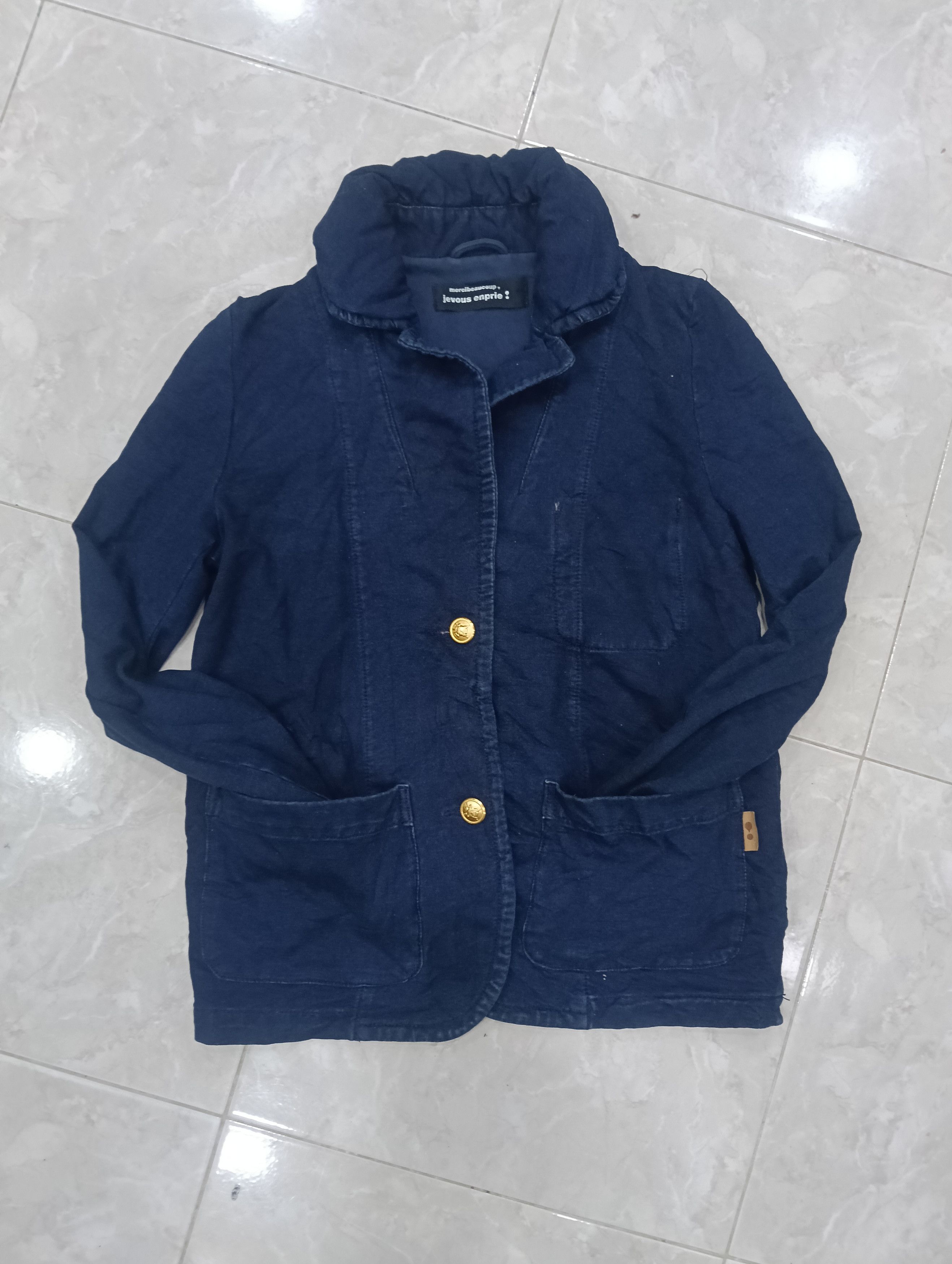 Issey Miyake Issey Miyake Merci beaucoup Like Shawl Collar Size M / US 6-8 / IT 42-44 - 2 Thumbnail