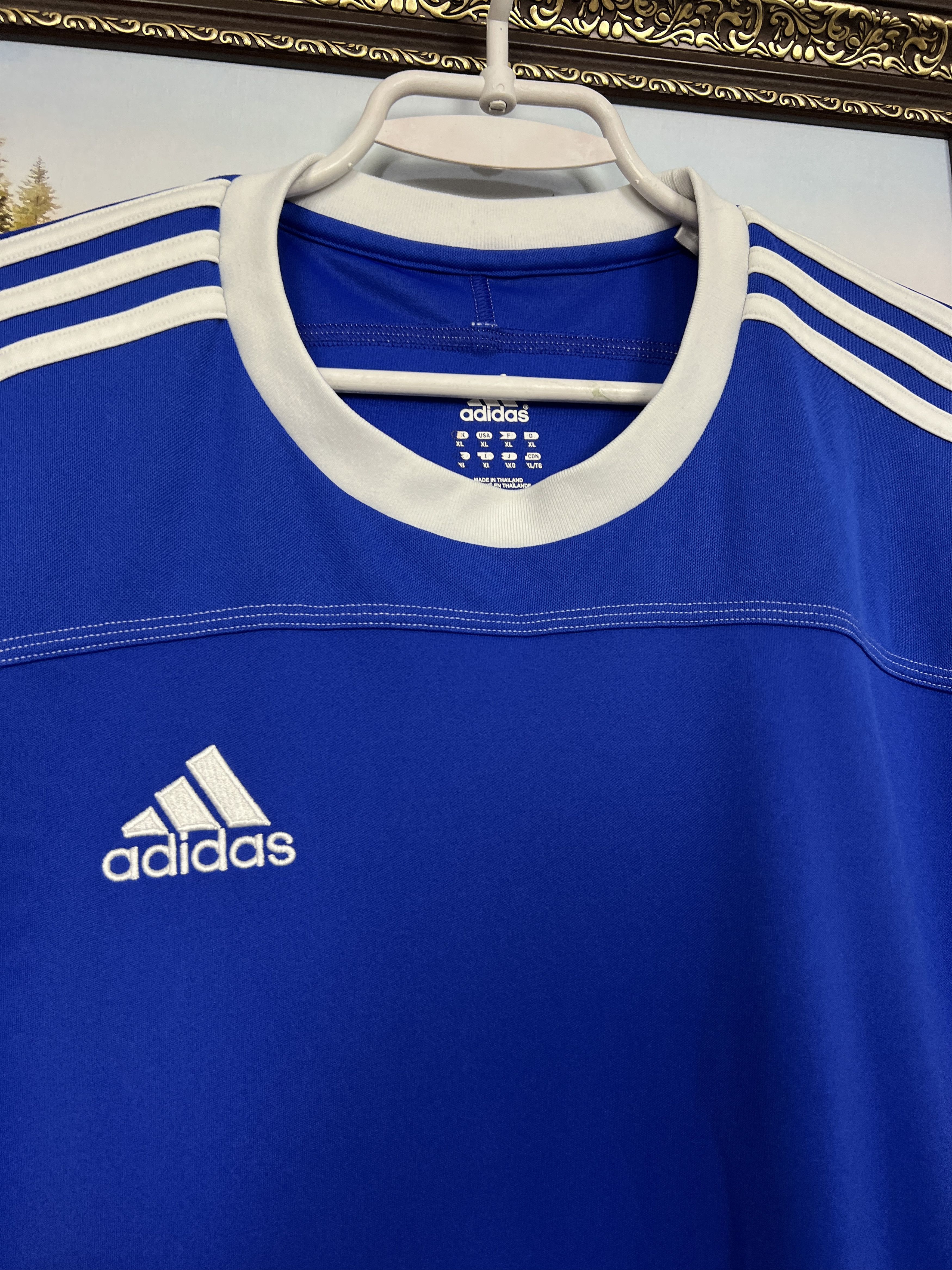 Adidas Vintage Football Greece Japan Template Shirt Jersey Trikot Size US XL / EU 56 / 4 - 3 Thumbnail
