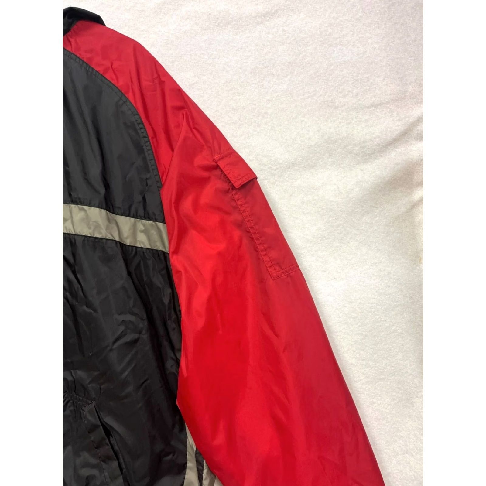 Nike VINTAGE Nike Jacket Windbreaker Full Zip Mens 3XL Black Swoosh Weathered Size US XXL / EU 58 / 5 - 4 Thumbnail