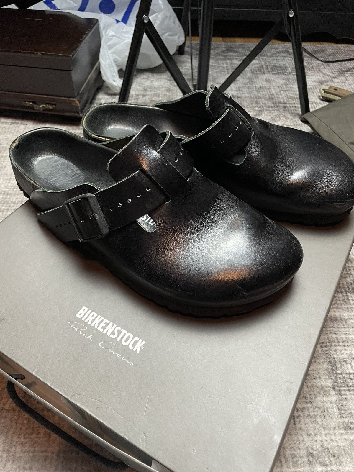 Rick Owens Rick owens Birkenstock Boston Clog Size US 9 / EU 42 - 3 Thumbnail