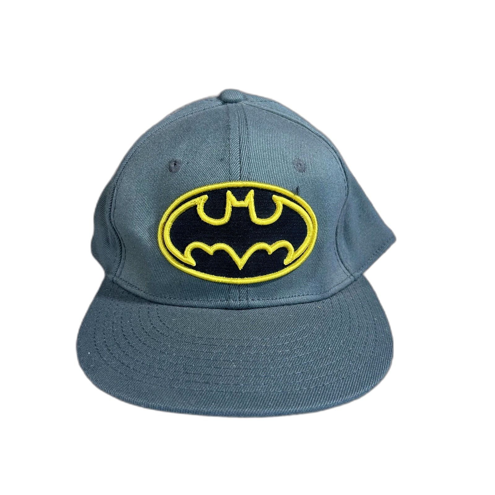 DC Comics Batman Hat Cap Gray One Size Fits Most Stretch Fit Wool Blen Size ONE SIZE - 1 Thumbnail