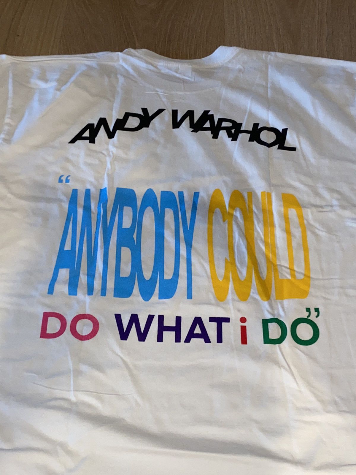 Andy Warhol Andy Warhol x No More Rulers Tee White Size US XL / EU 56 / 4 - 2 Thumbnail