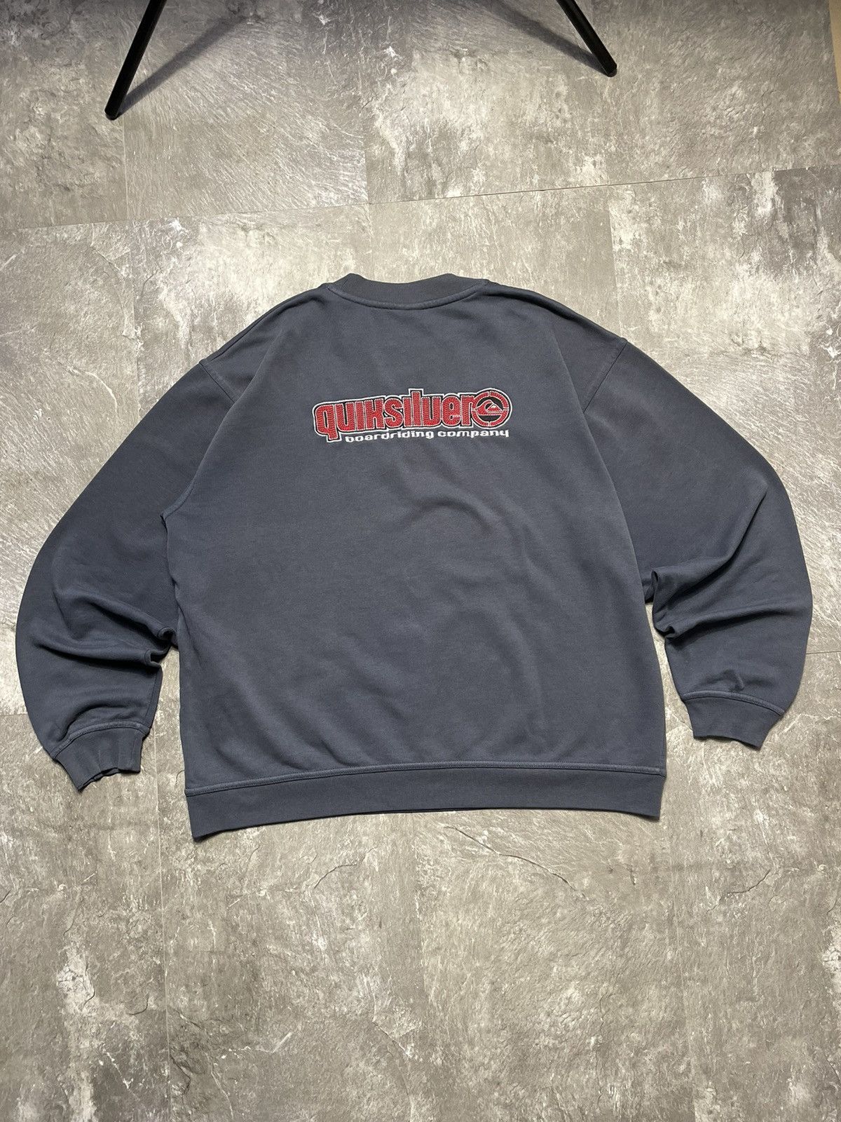 Quiksilver Quiksilver Vintage Sweatshirt Big Logo Y2K 90s Surf Size US L / EU 52-54 / 3 - 1 Thumbnail
